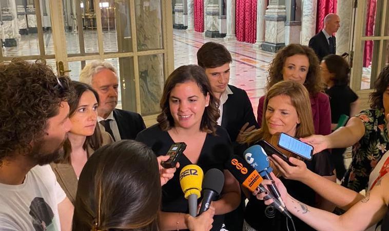  Sandra Gómez habla de la ATE del Nou Mestalla y del Polideportivo