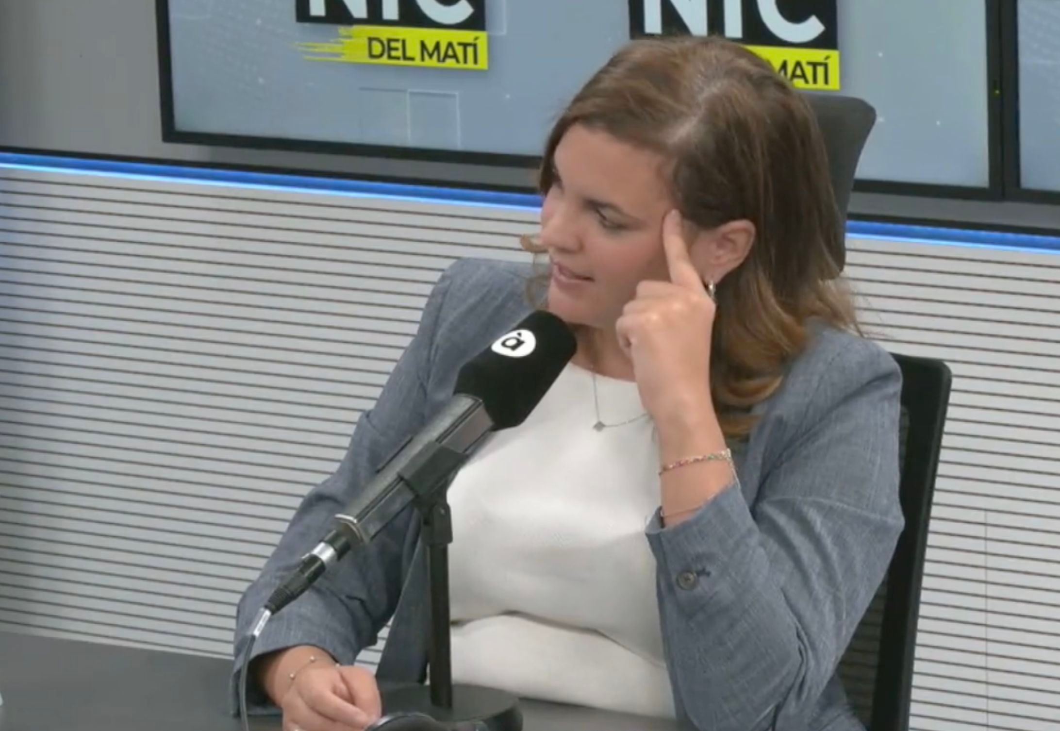 Sandra Gómez hablar del Nou Mestalla