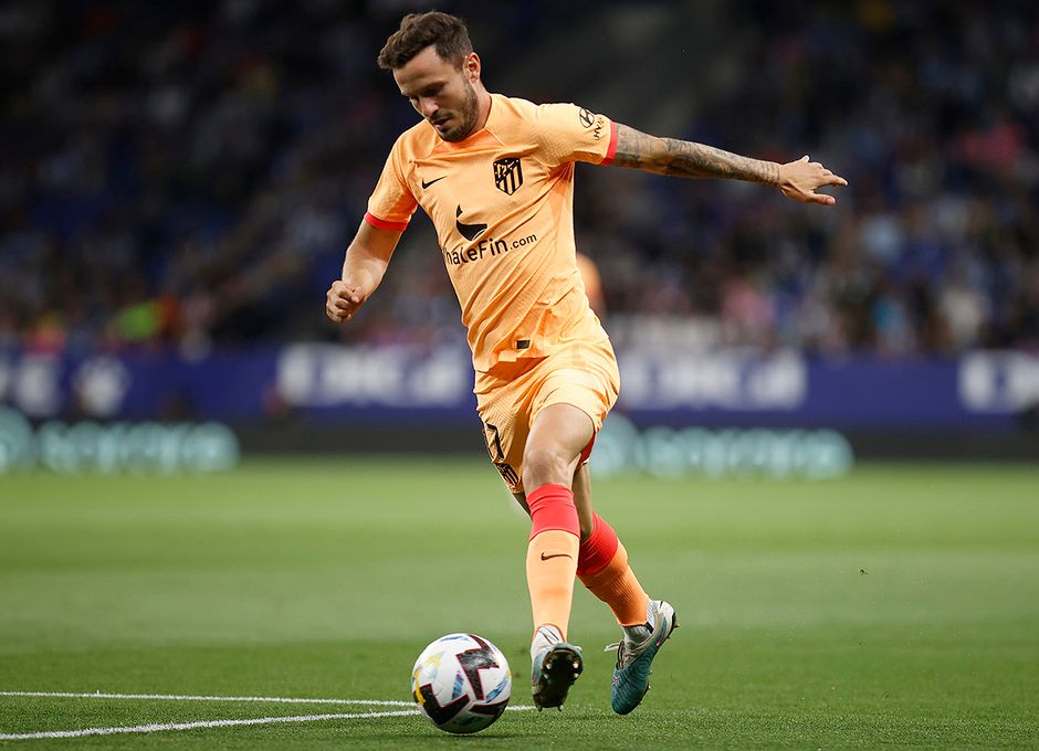 Saúl, en el Espanyol-Atlético (Foto: ATM).