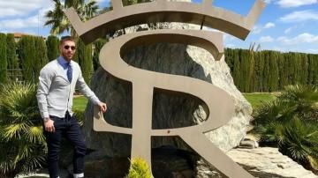 Sergio Ramos en la Finca La Alegría.