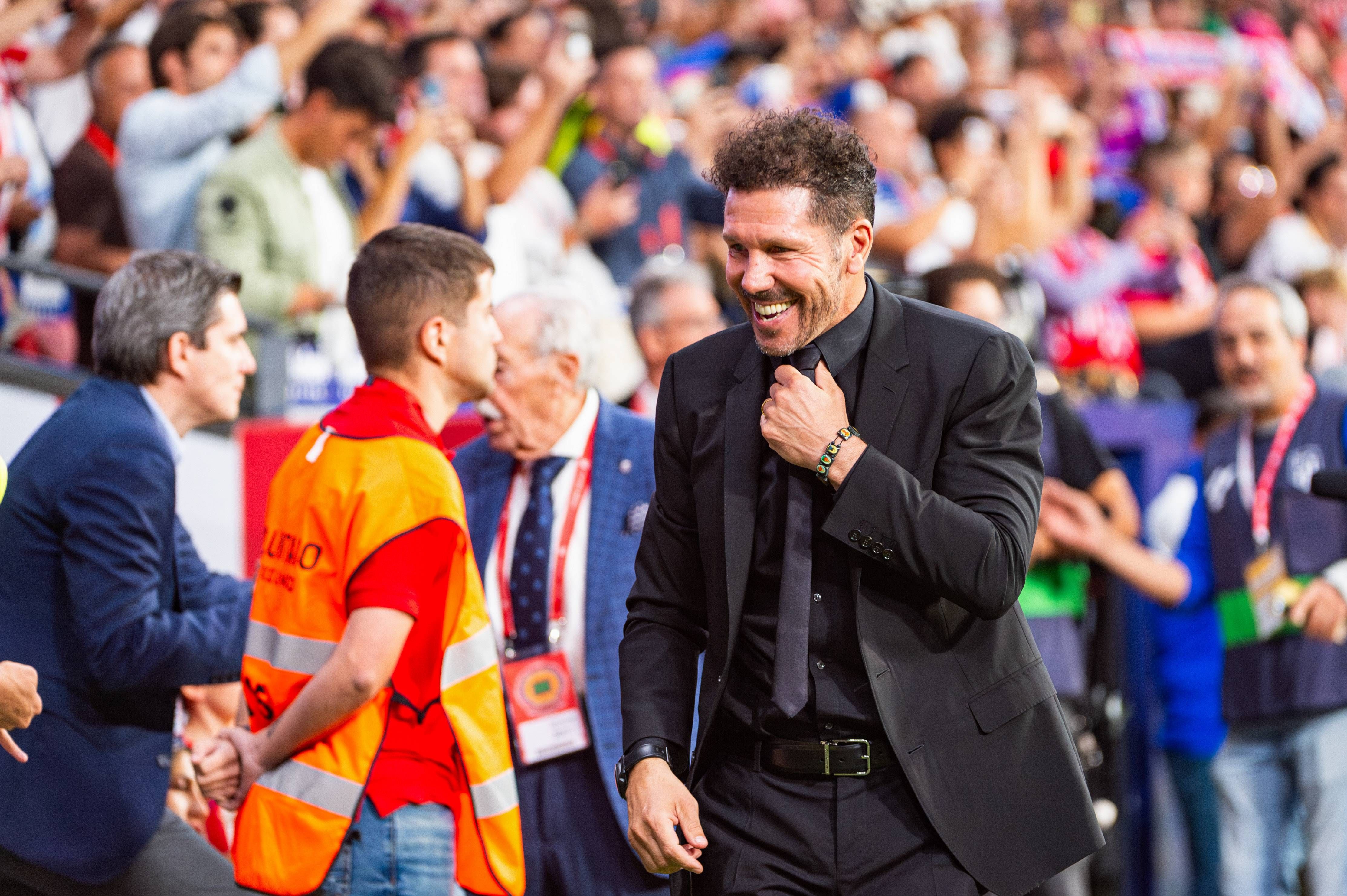  Simeone celebra la victoria contra el Real Madrid (Cordon Press)