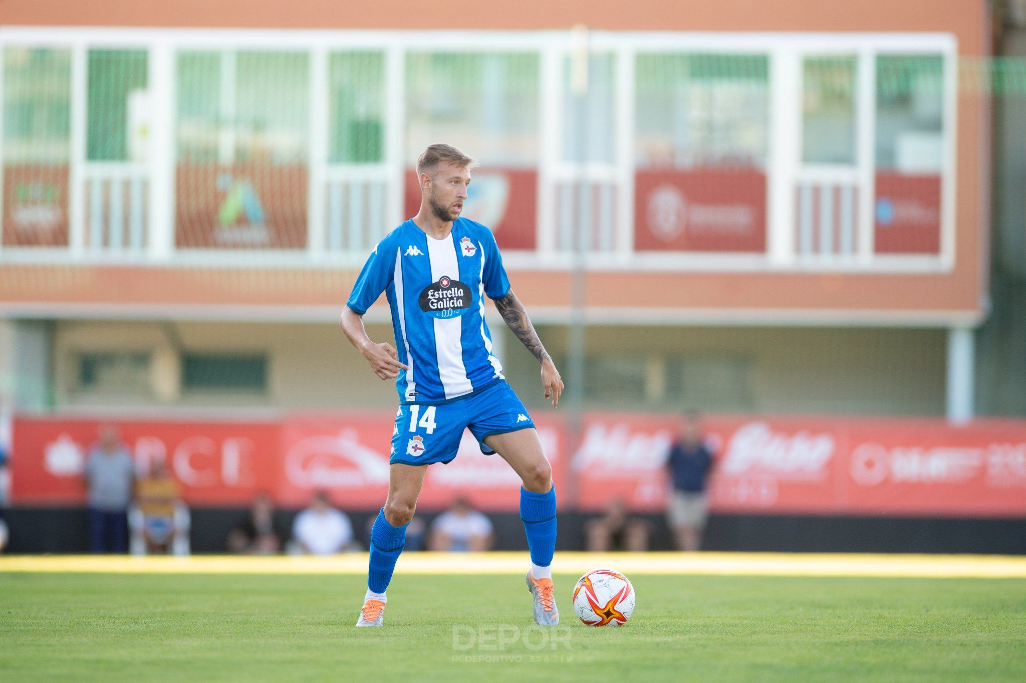  Víctor Narro con el Deportivo