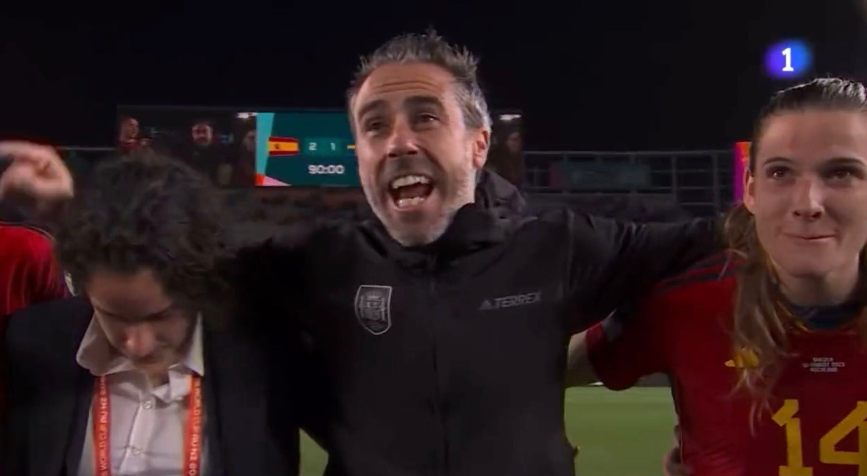 El grito de Jorge Vilda.