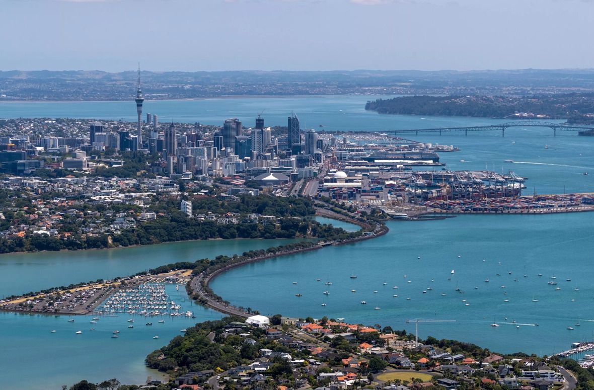  Vistas de Auckland, una de las ciudades donde se jugará el Mundial Femenino 2023.
