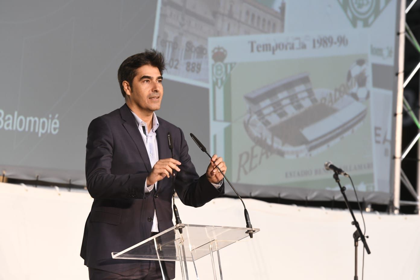  Ángel Haro, presidente del Real Betis Balompié.