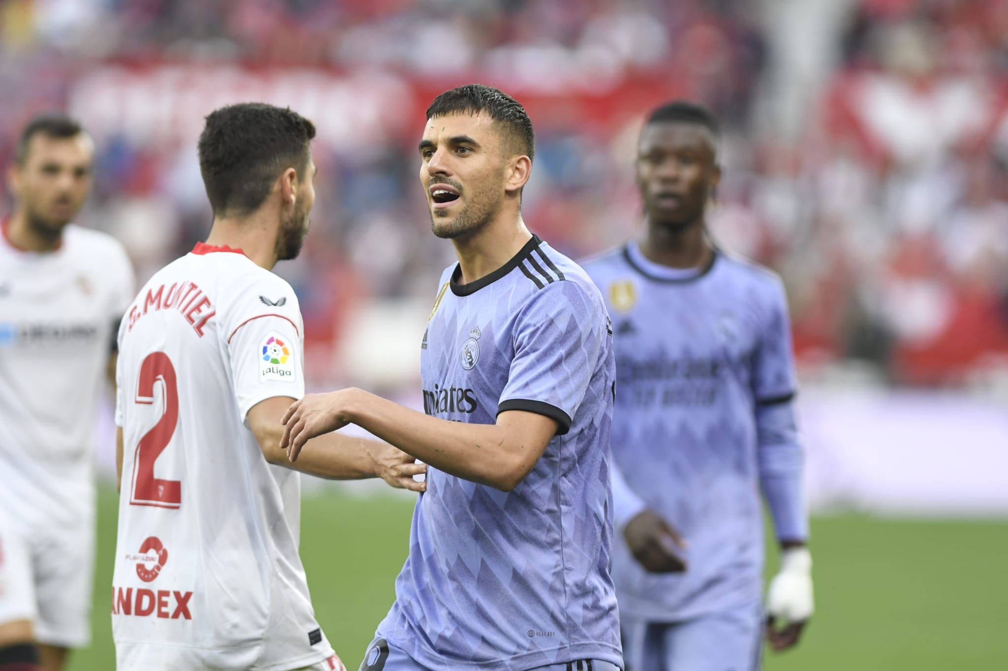 Ceballos, ante el Sevilla.