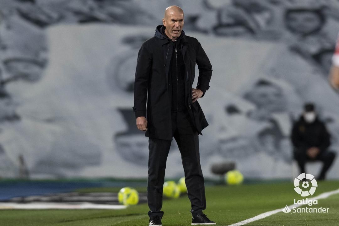  Zidane, en la banda de Valdebebas.