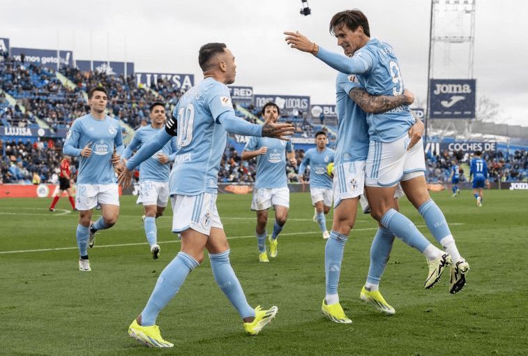 Iago Aspas y Tadeo Allende.