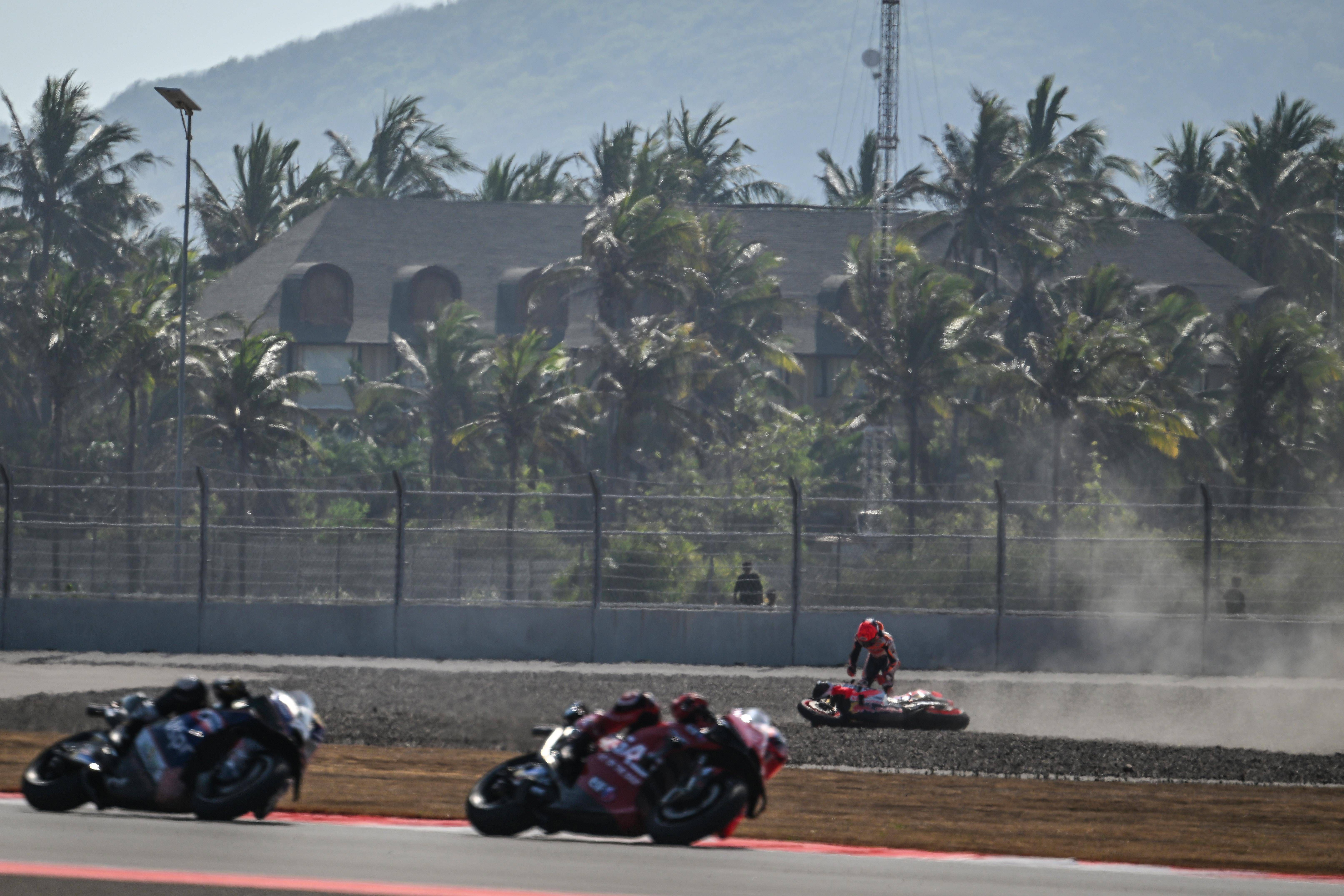  Marc Márquez, en el GP de Indonesia.