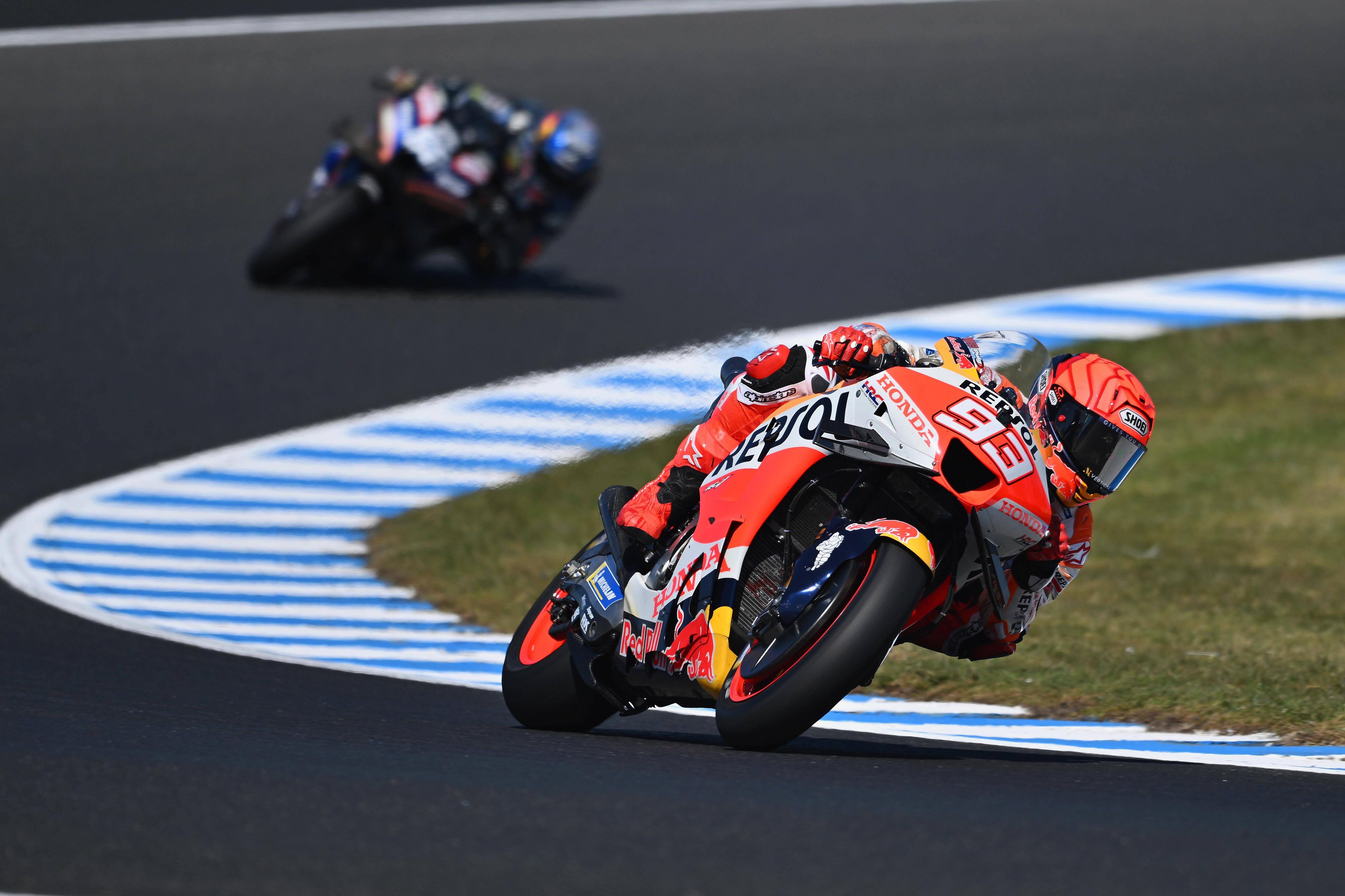 Marc Márquez, en el GP de Australia.