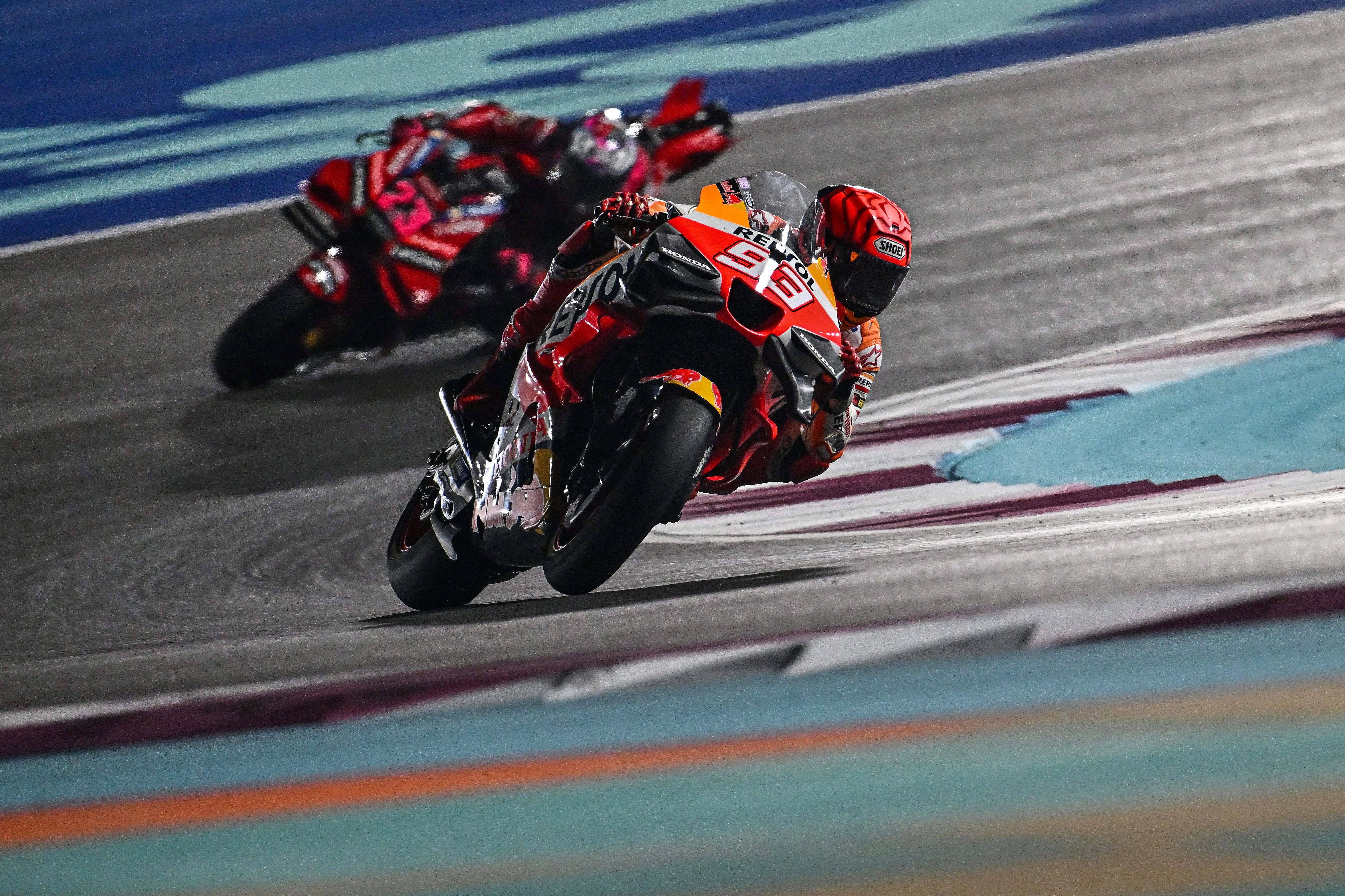 Marc Márquez, en el GP de Qatar.