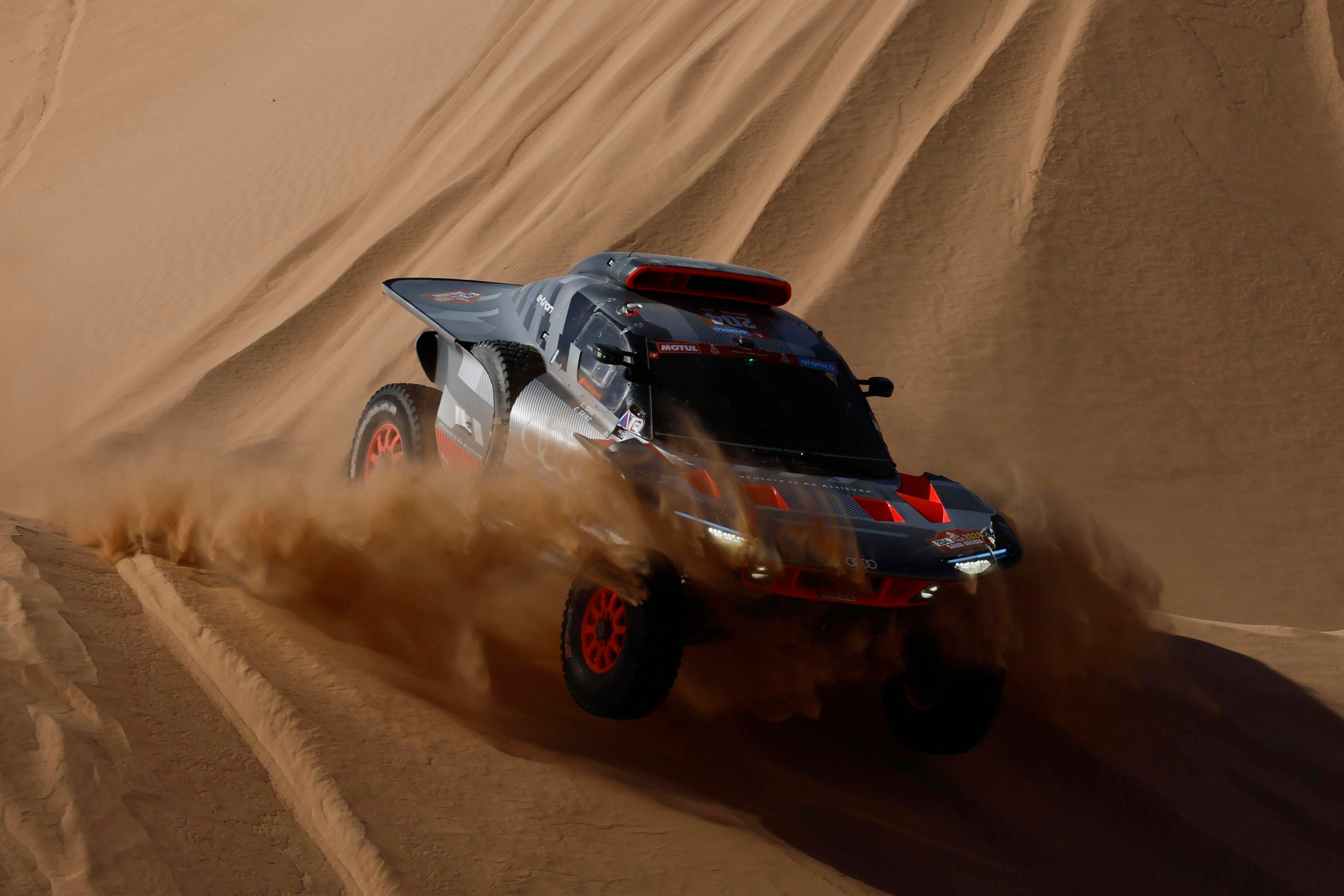 Carlos Sainz, en el Dakar 2024.