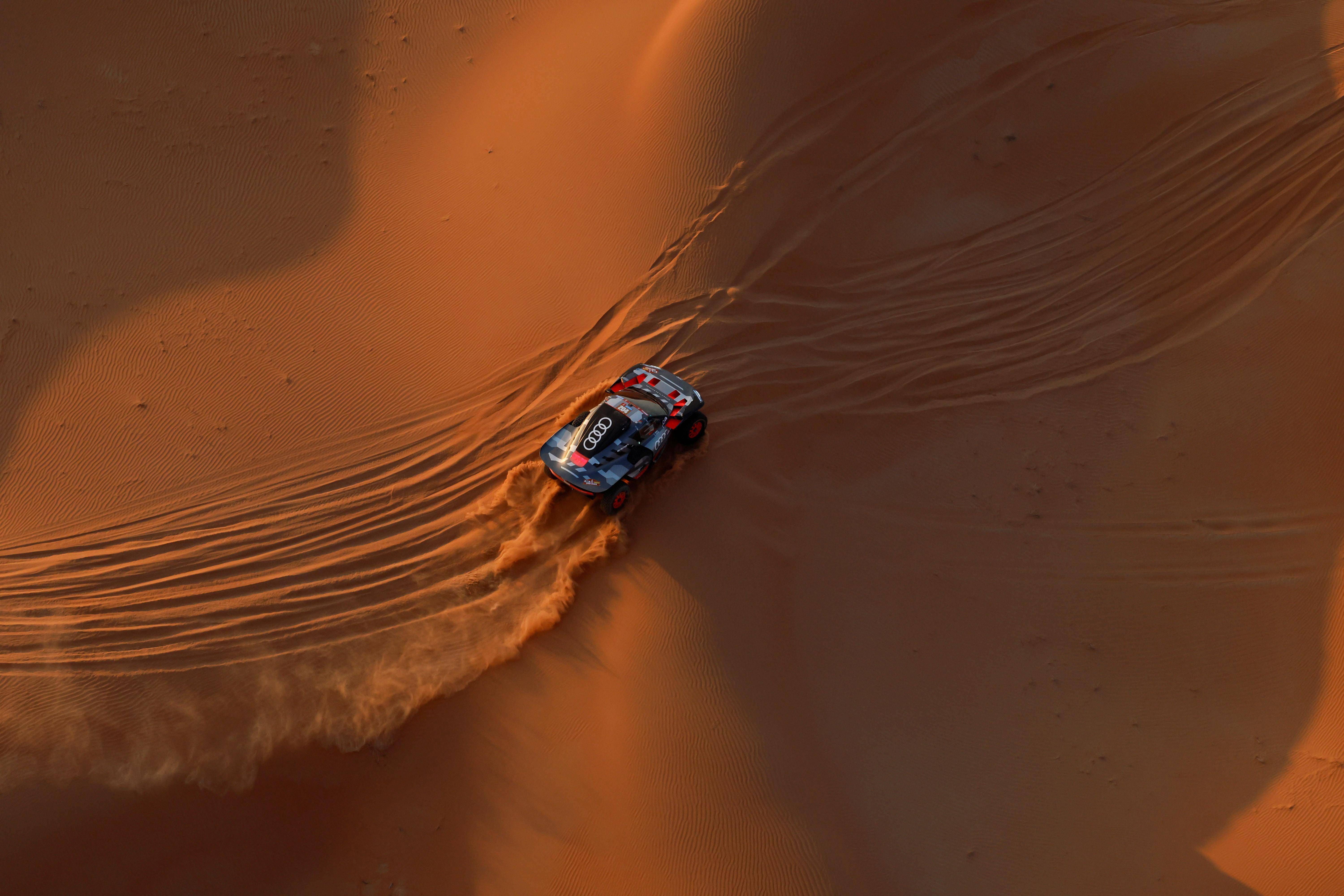  Carlos Sainz, en el Dakar 2024.