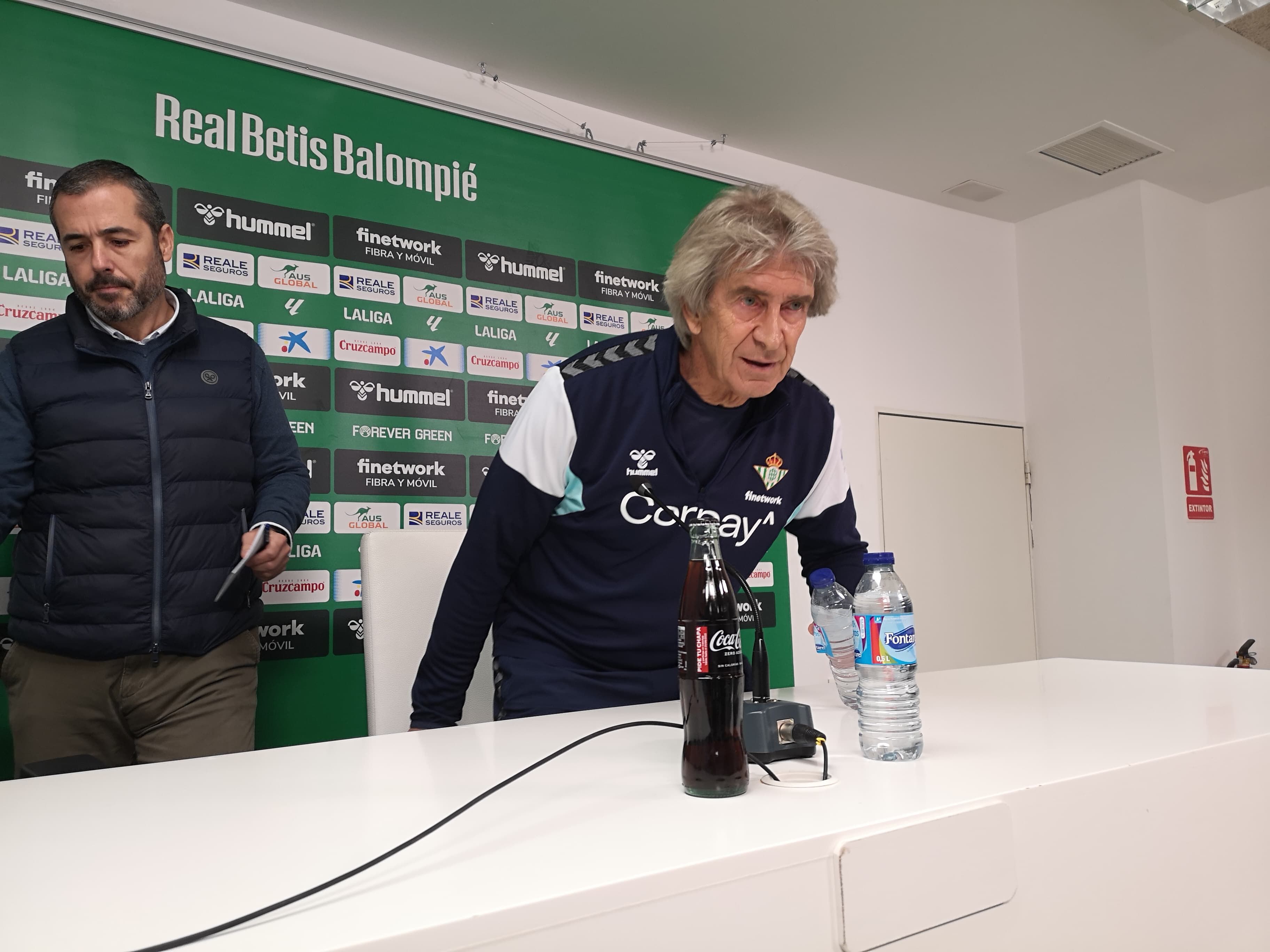 Pellegrini, sobre su futuro en el Betis (enero 2023): "Mientras uno pueda ser útil y el club quiera aspirar a cosas importantes intentaremos estar aquí"