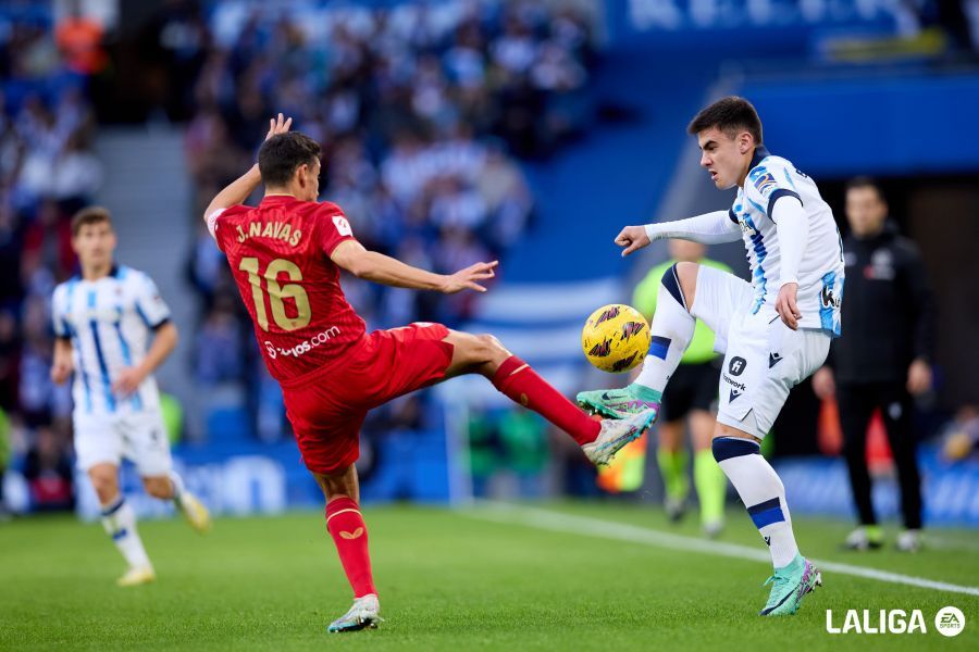  Navas, ante la Real.