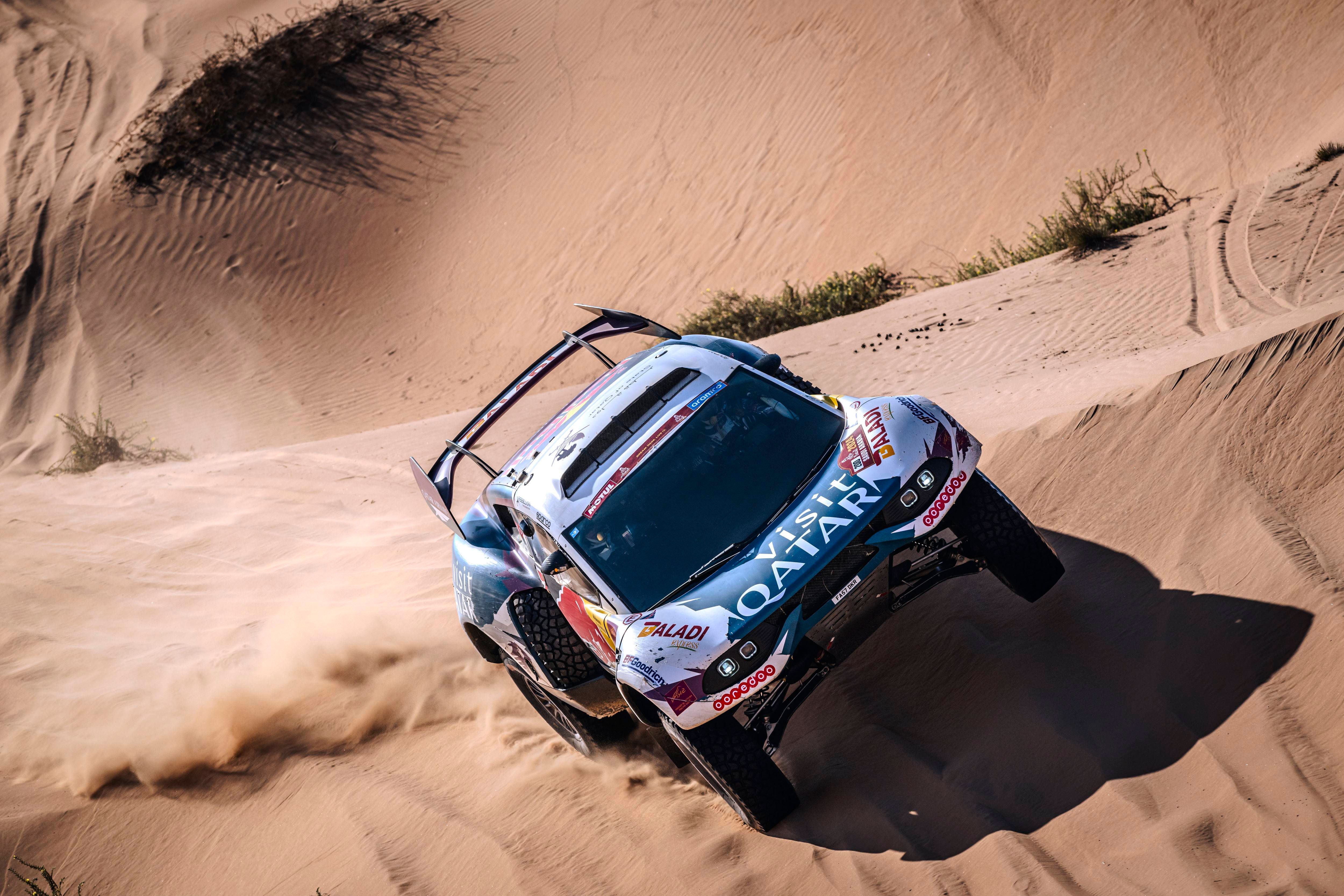 Nasser Al-Attiyah, en el Dakar 2024.