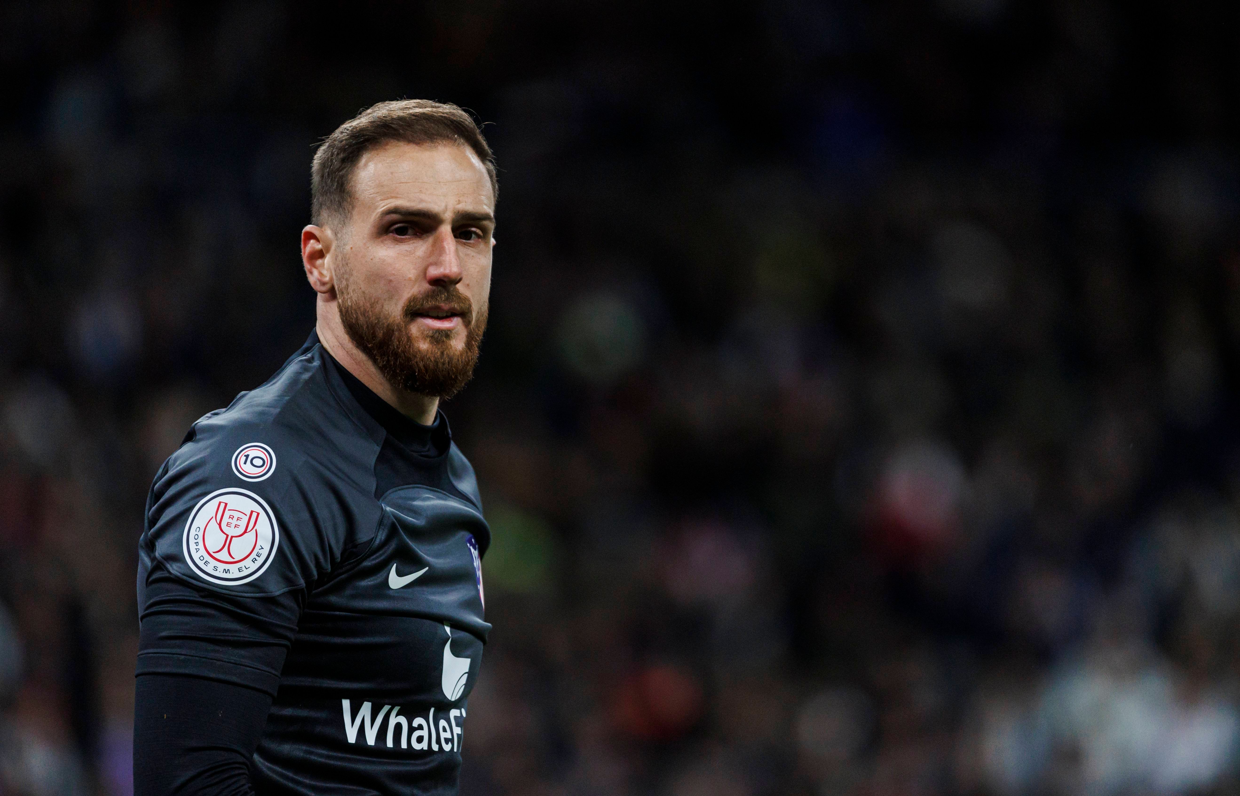  Jan Oblak, en un partido del Atlético de Madrid.