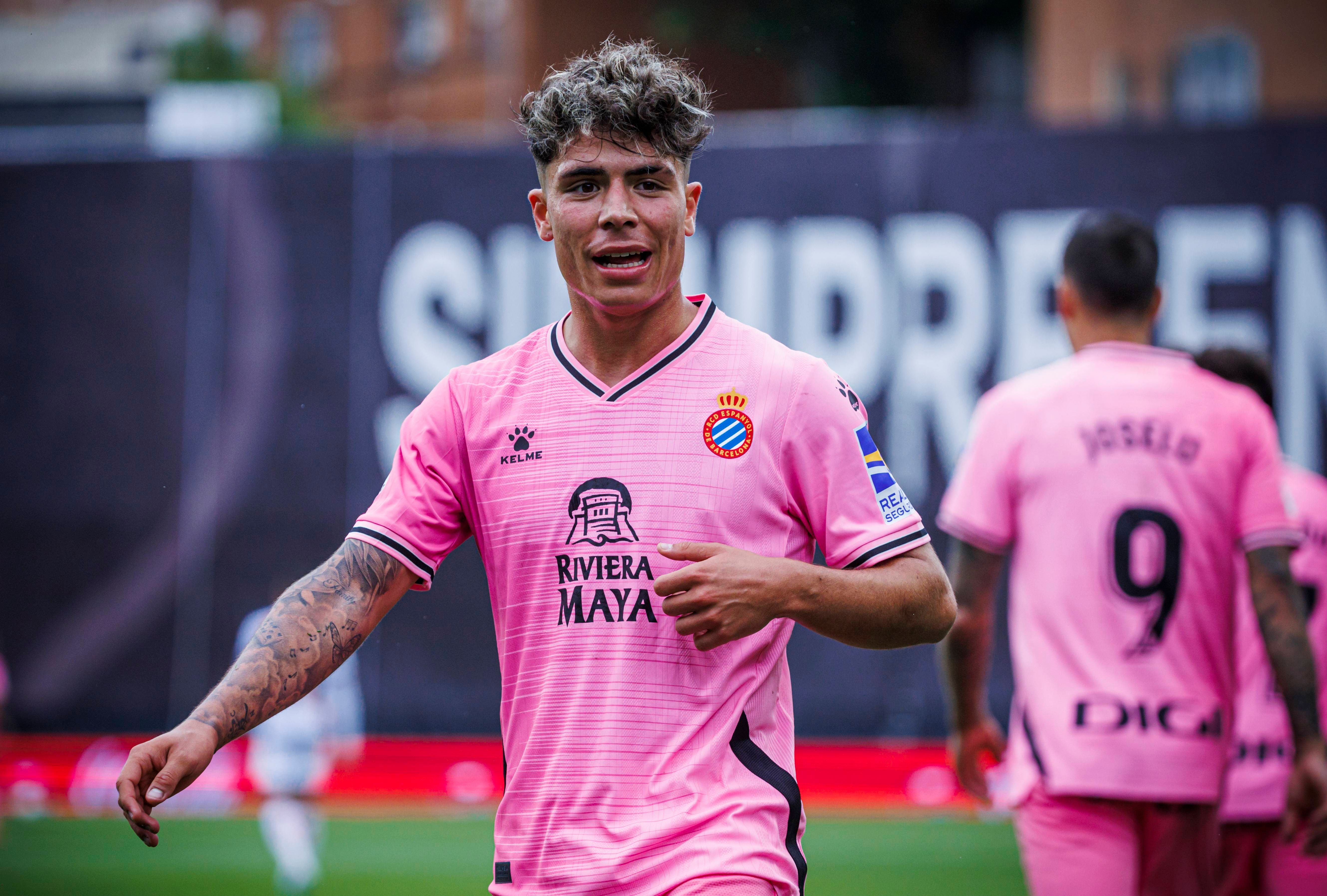 Nico Melamed, jugando con el Espanyol (Foto: Cordon Press).