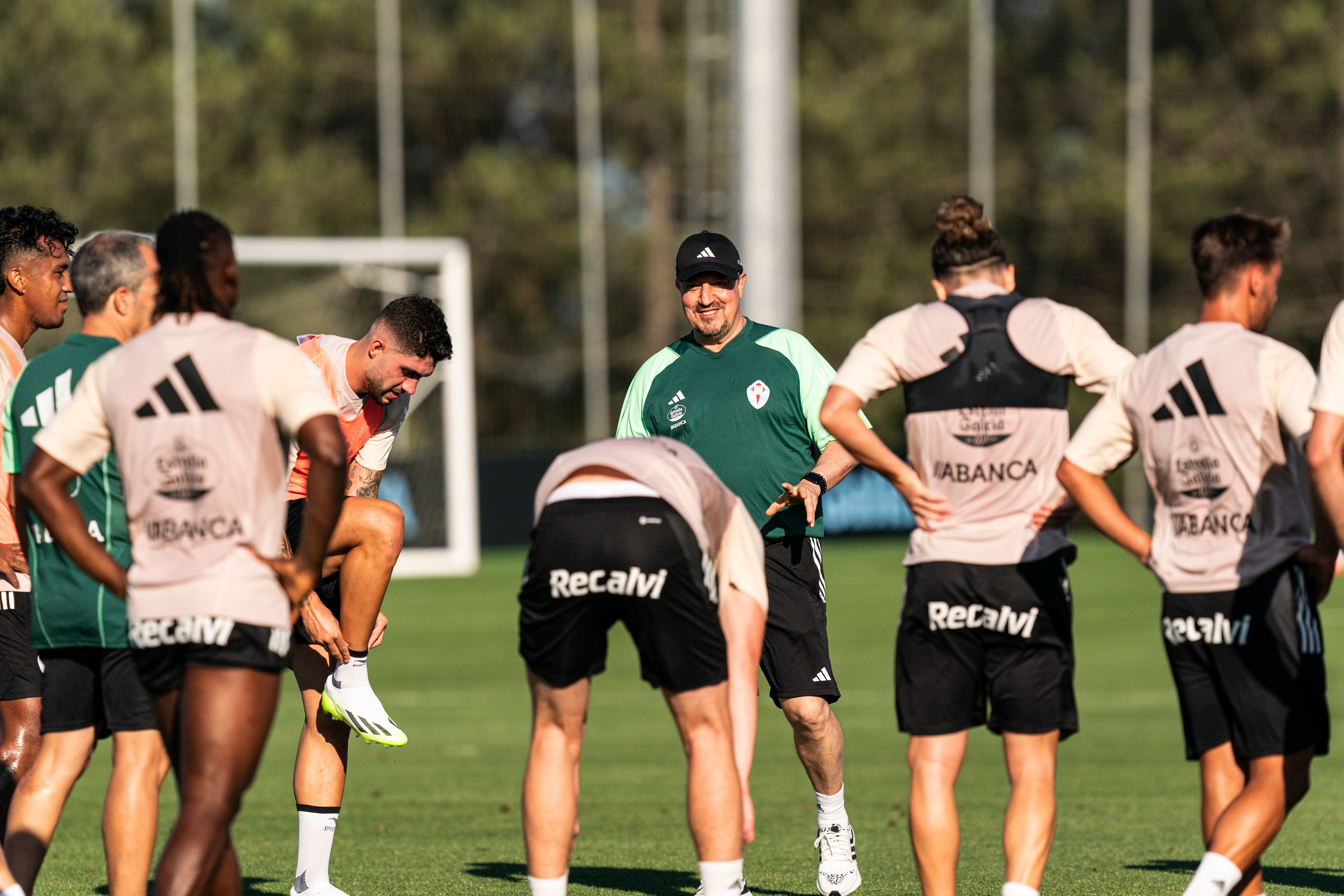  Rafa Benítez en Afouteza.