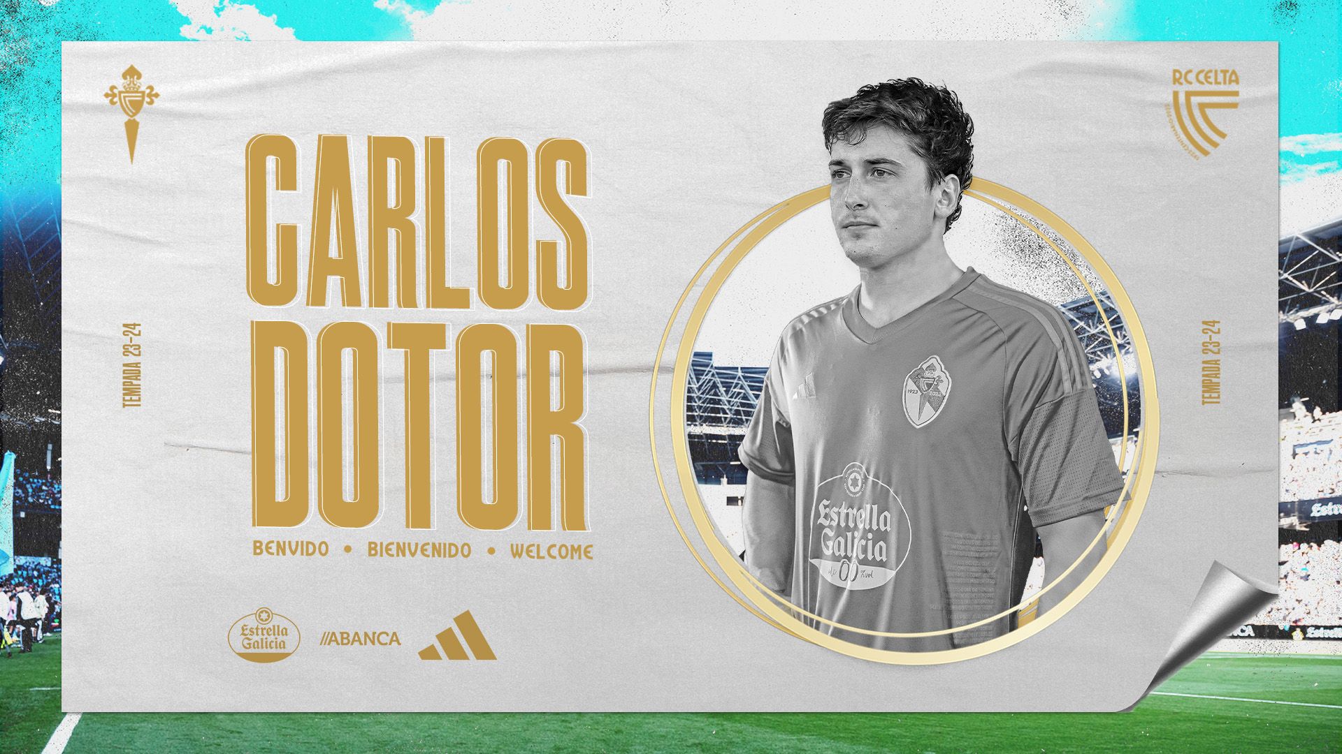 Dotor, nuevo jugador celeste. (Foto: Celta)