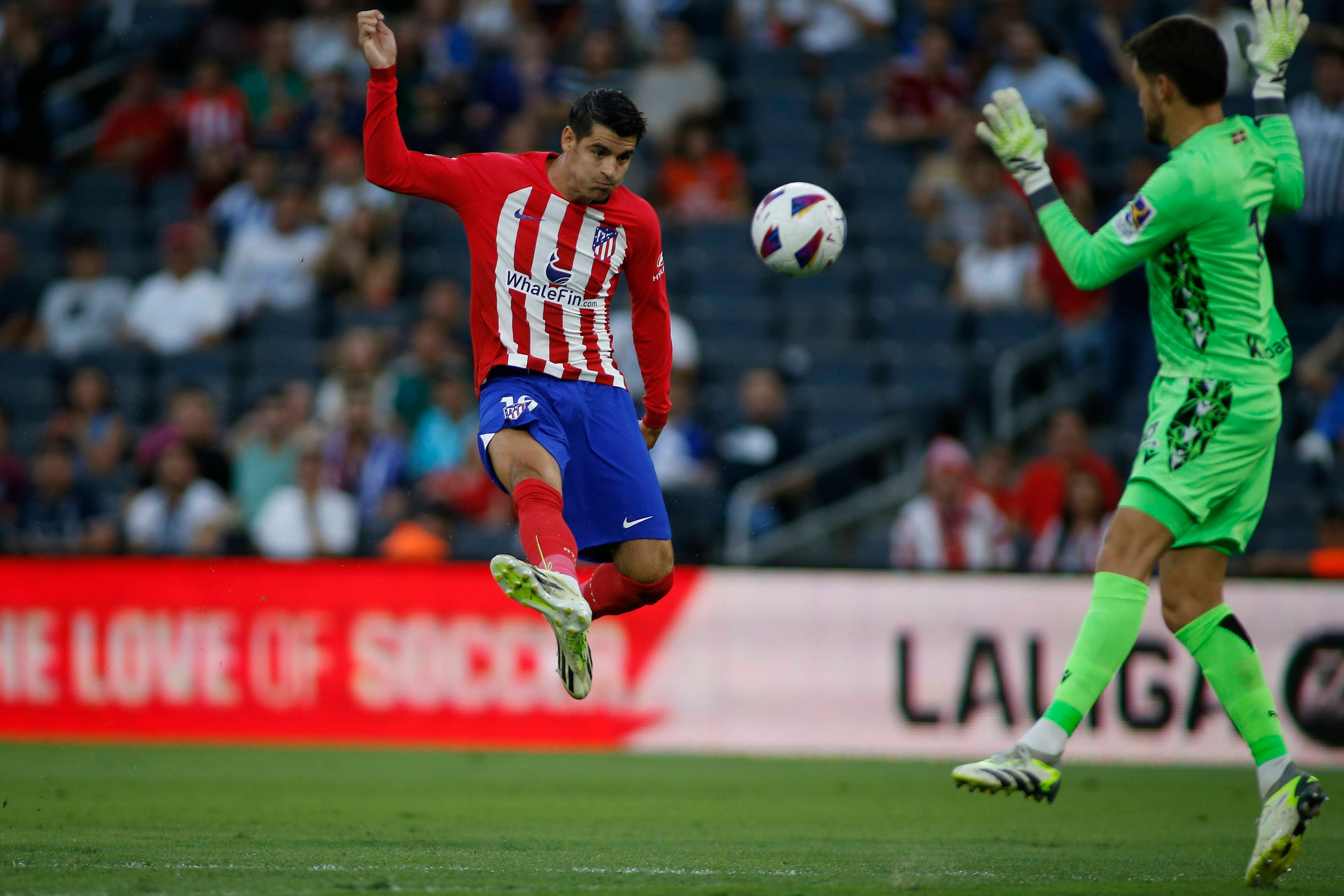  Álvaro Morata, en un partido de pretemporada.