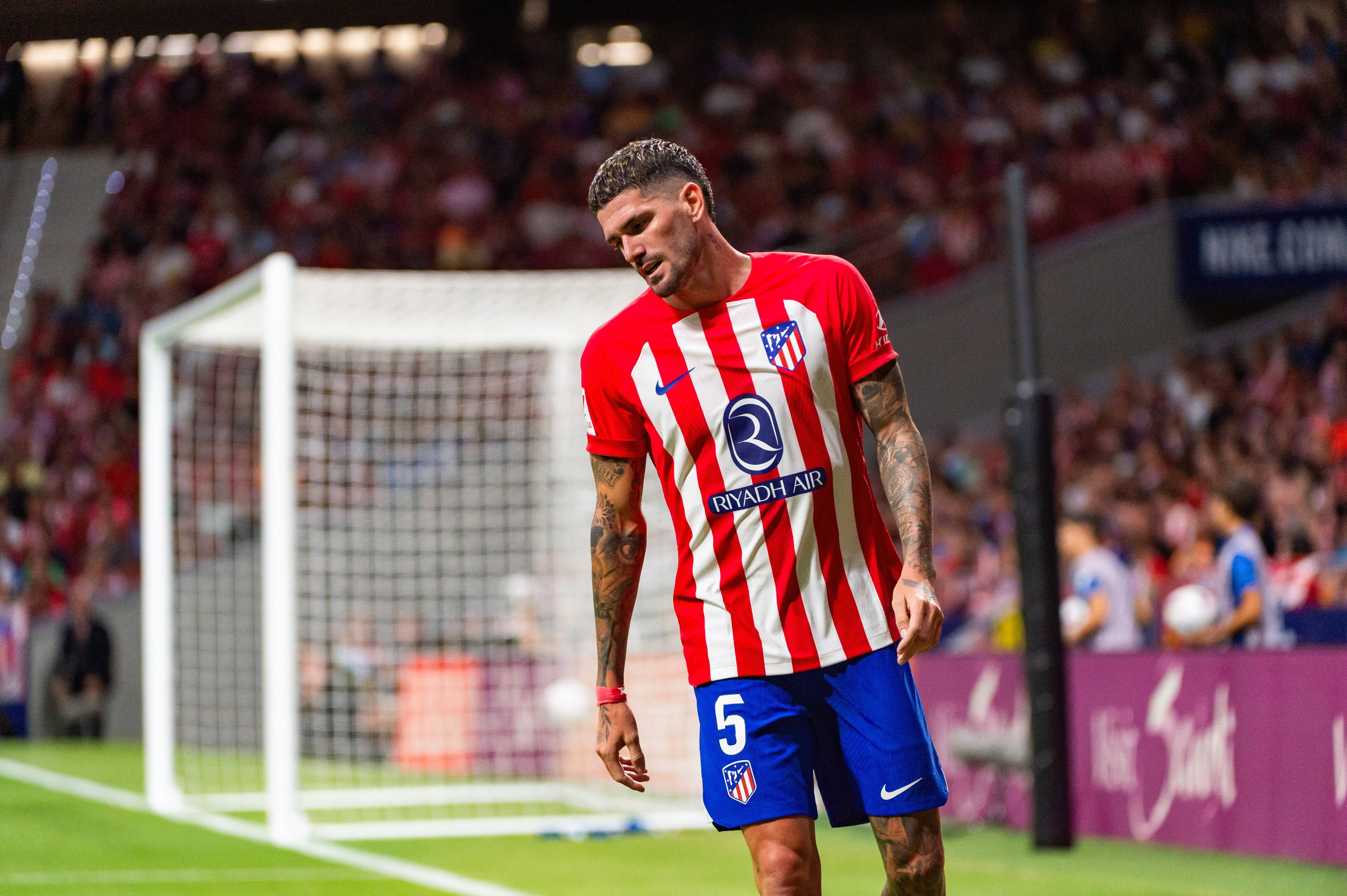 Rodrigo de Paul, en un partido del Atlético de Madrid.