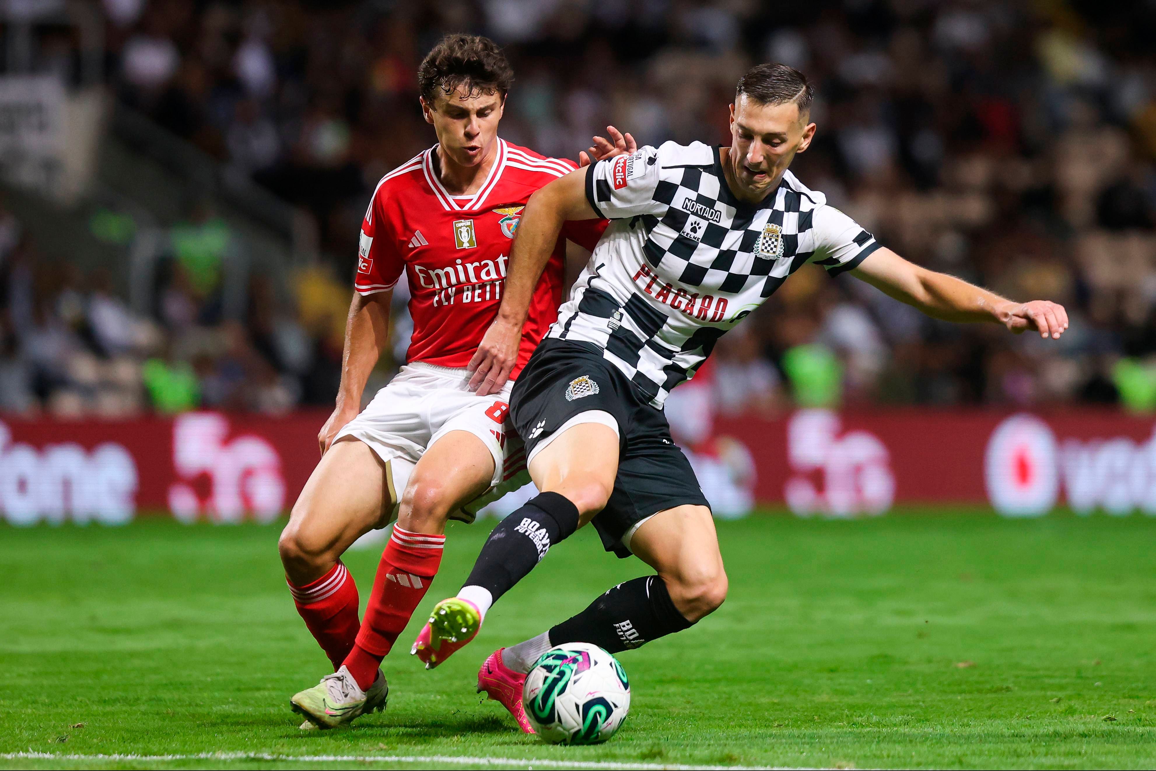 Bozenik, en un Boavista-Benfica.