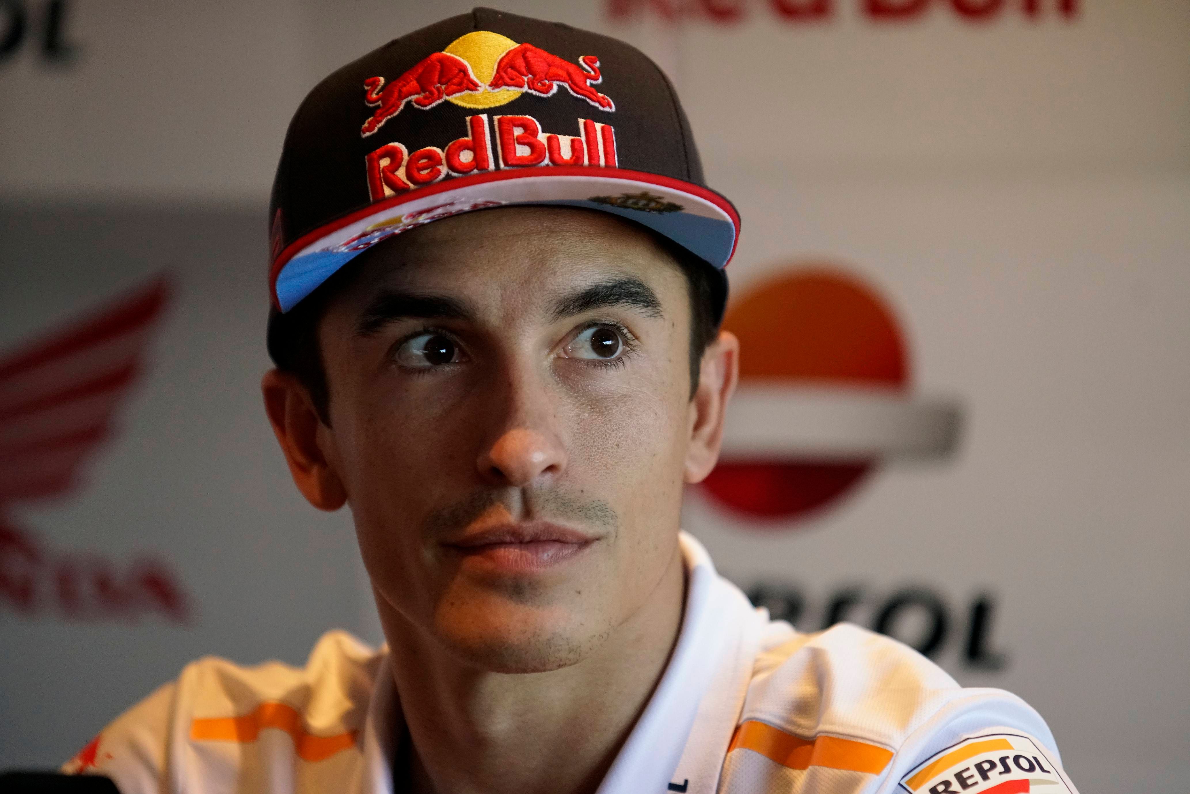 Marc Márquez, en la rueda de prensa previa al GP de San Marino (Cordon Press).