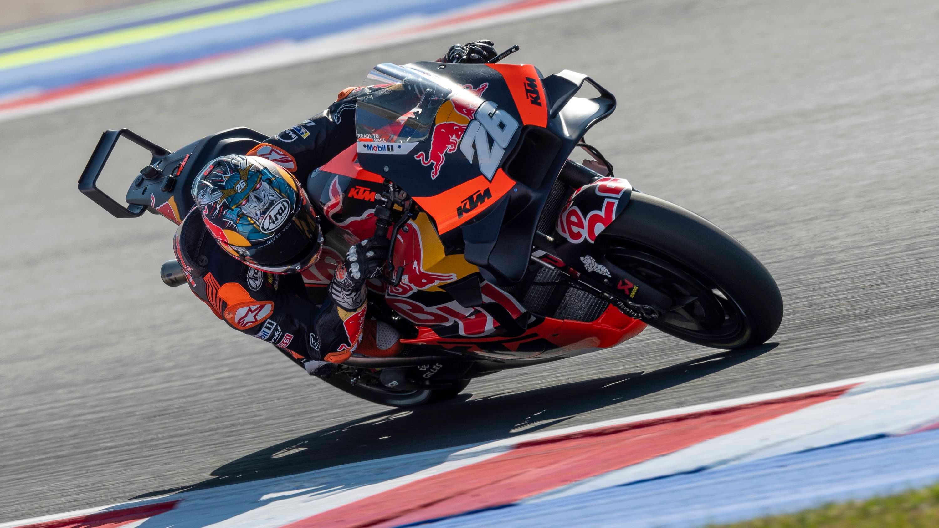  Dani Pedrosa, en un Gran Premio de este 2023.