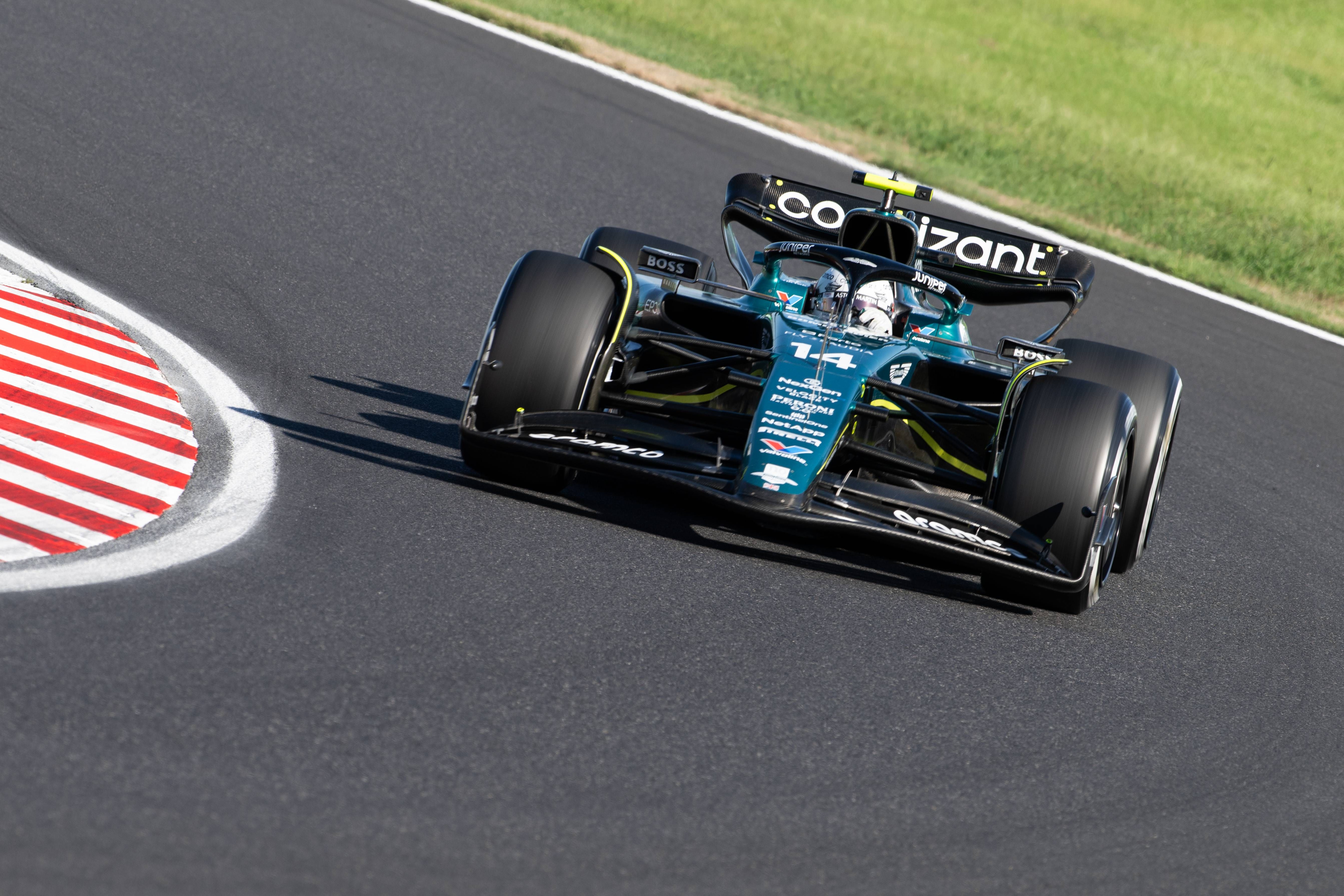  Fernando Alonso, durante el GP de Suzuka.