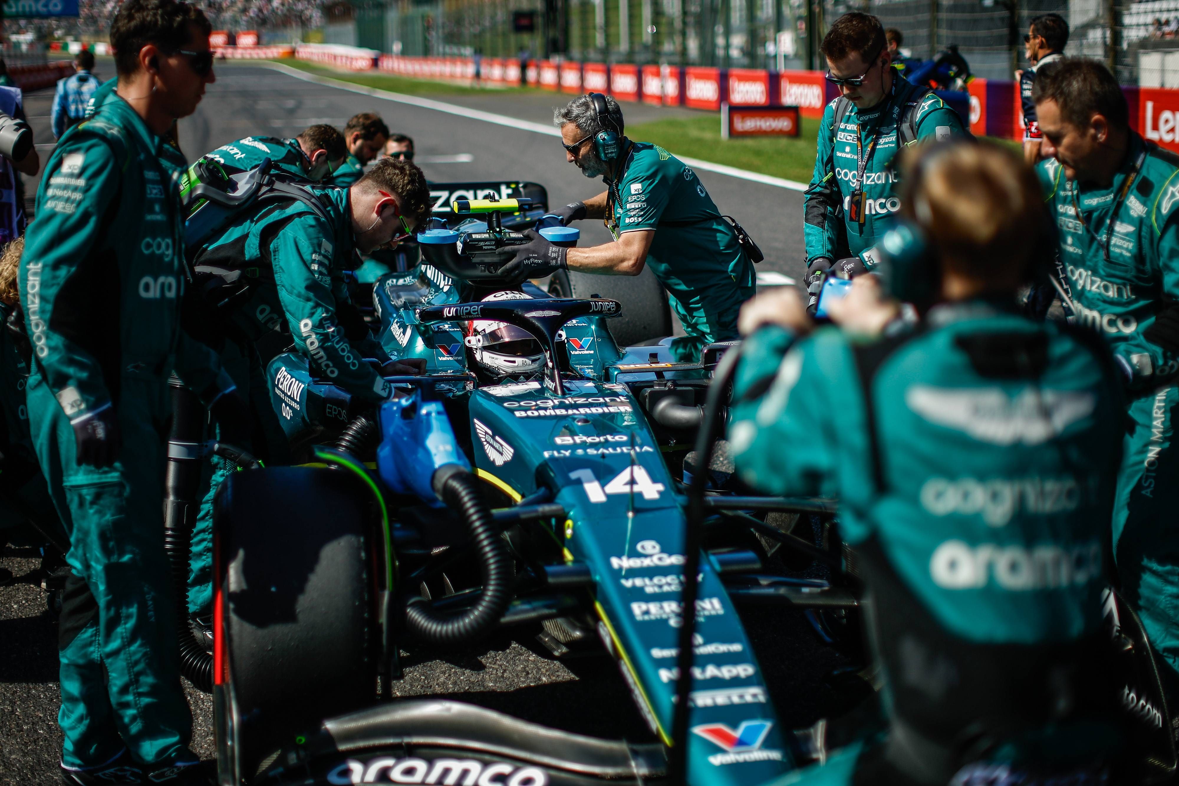 Fernando Alonso, en el GP de Japón.