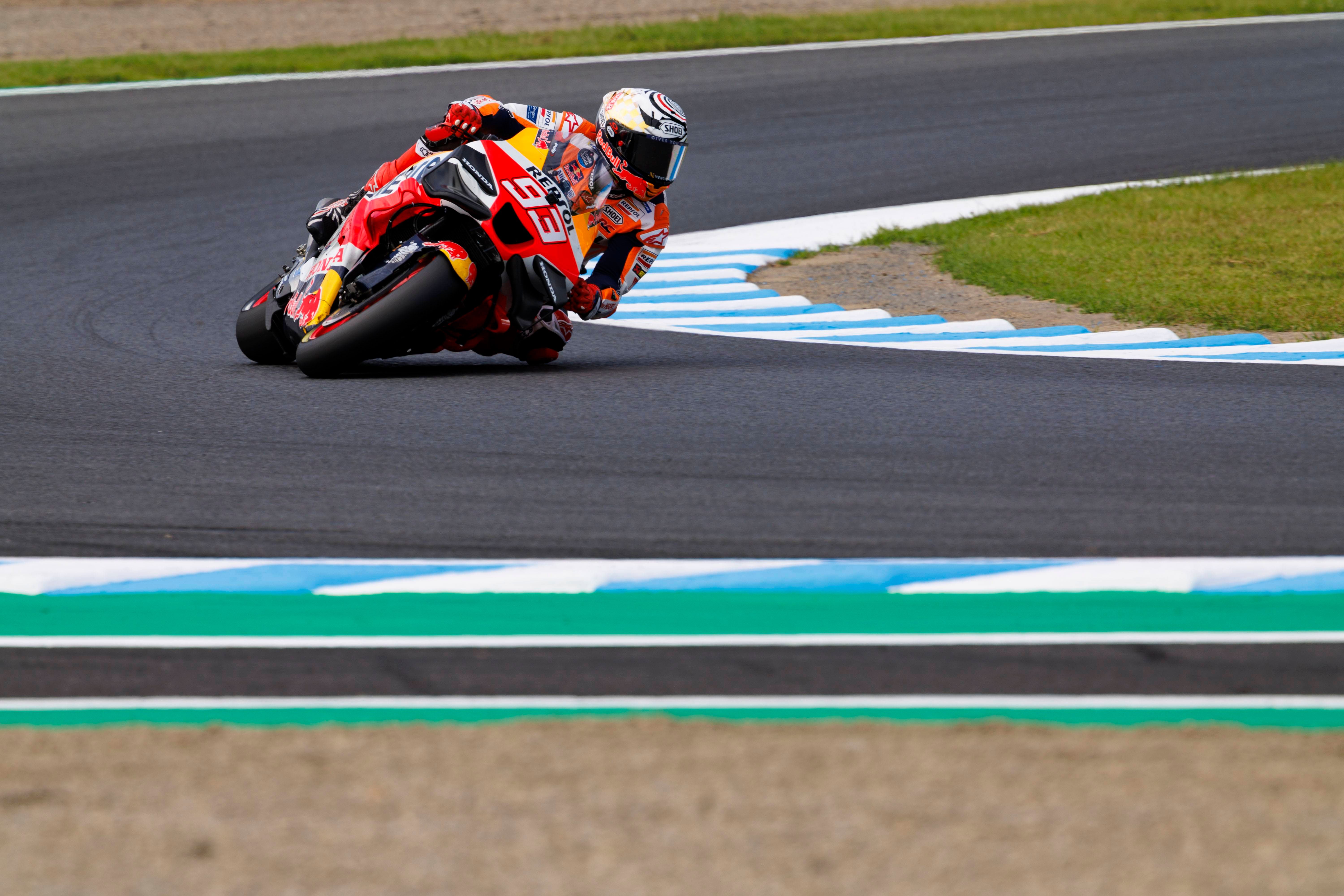  Marc Márquez, en el GP de Japón (Cordon Press).