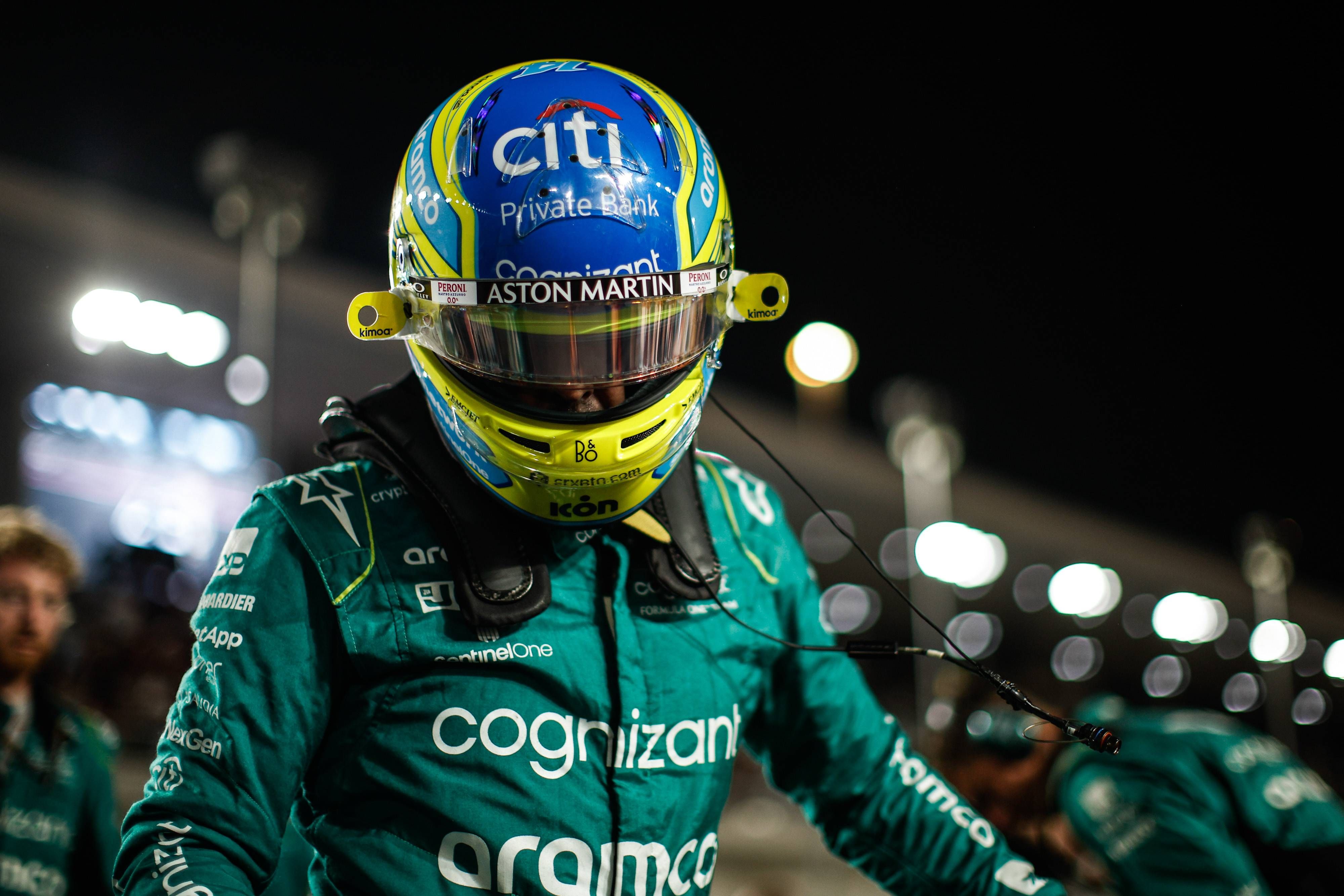  Fernando Alonso, en el GP de Qatar.