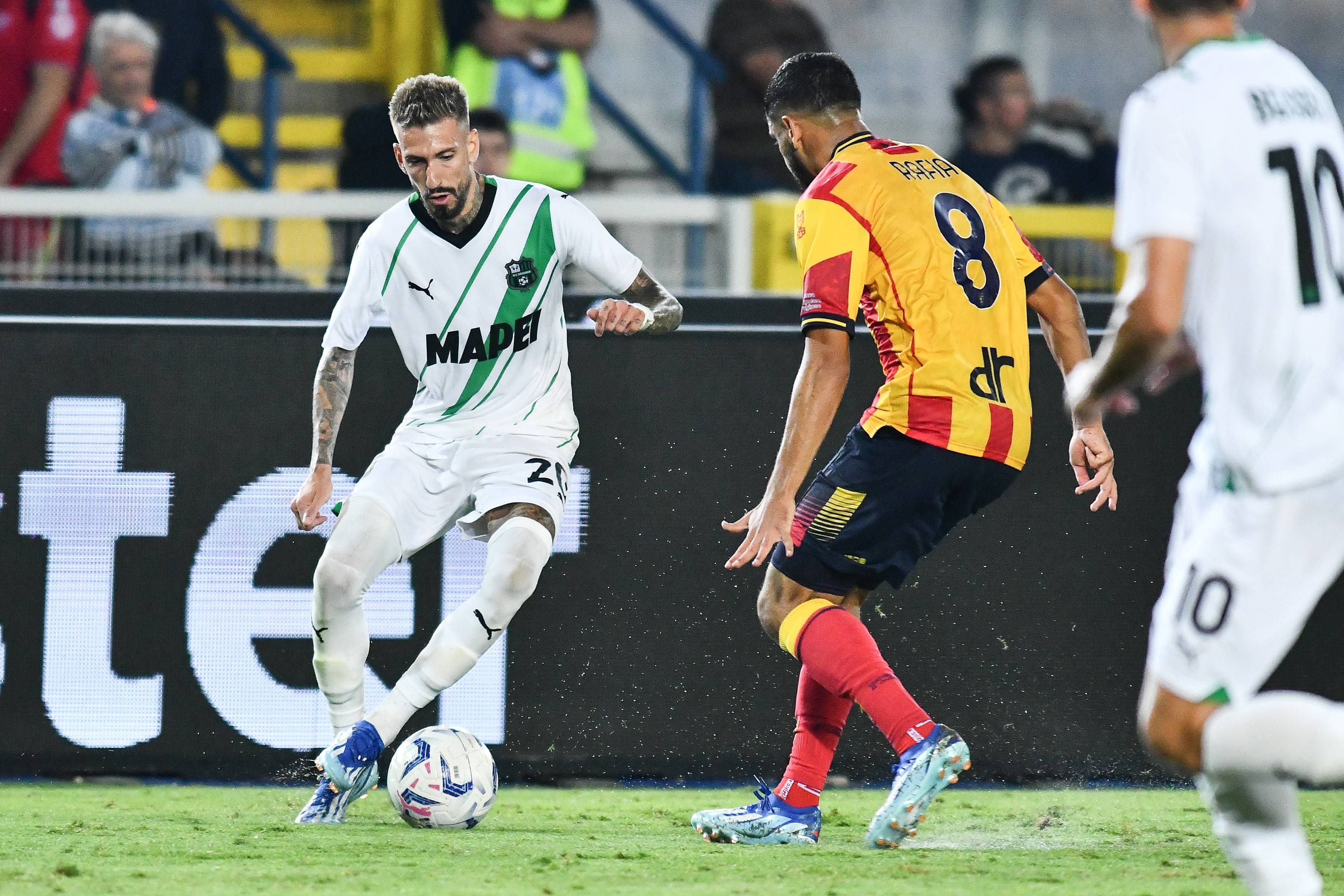  Samu Castillejo, en el Sassuolo.