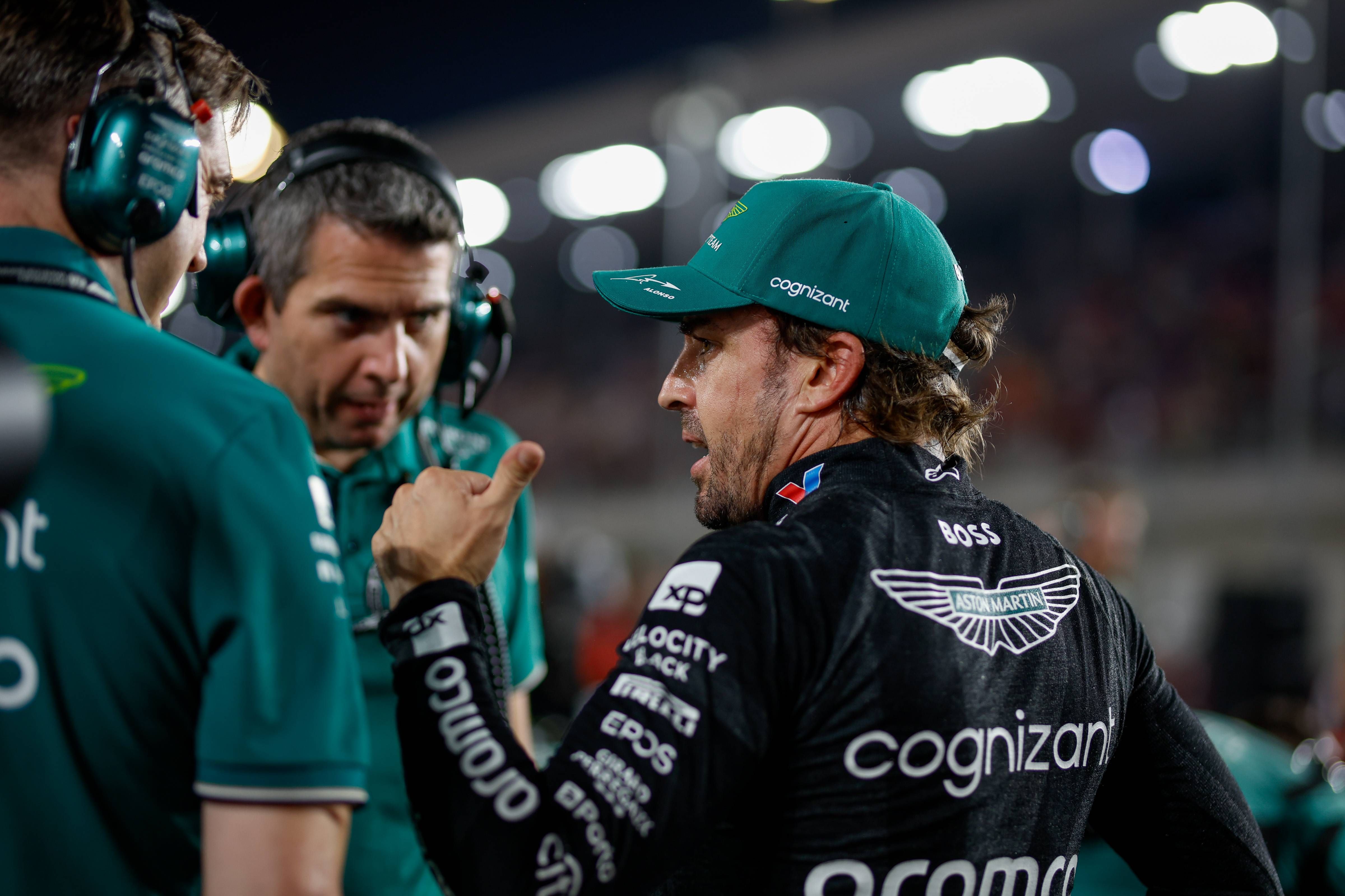  Fernando Alonso, en el GP de Qatar.