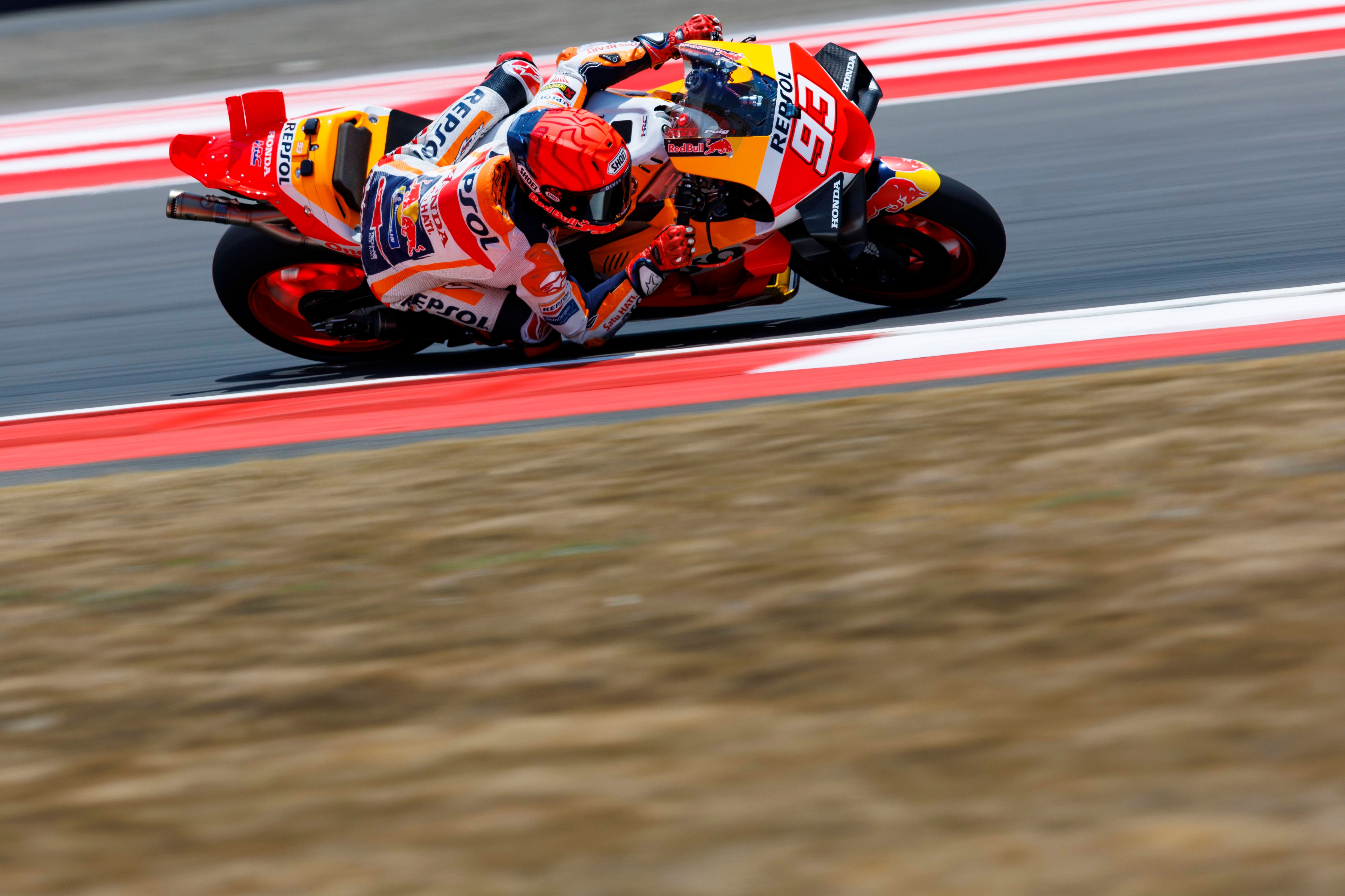 Marc Márquez, en el GP de Indonesia.