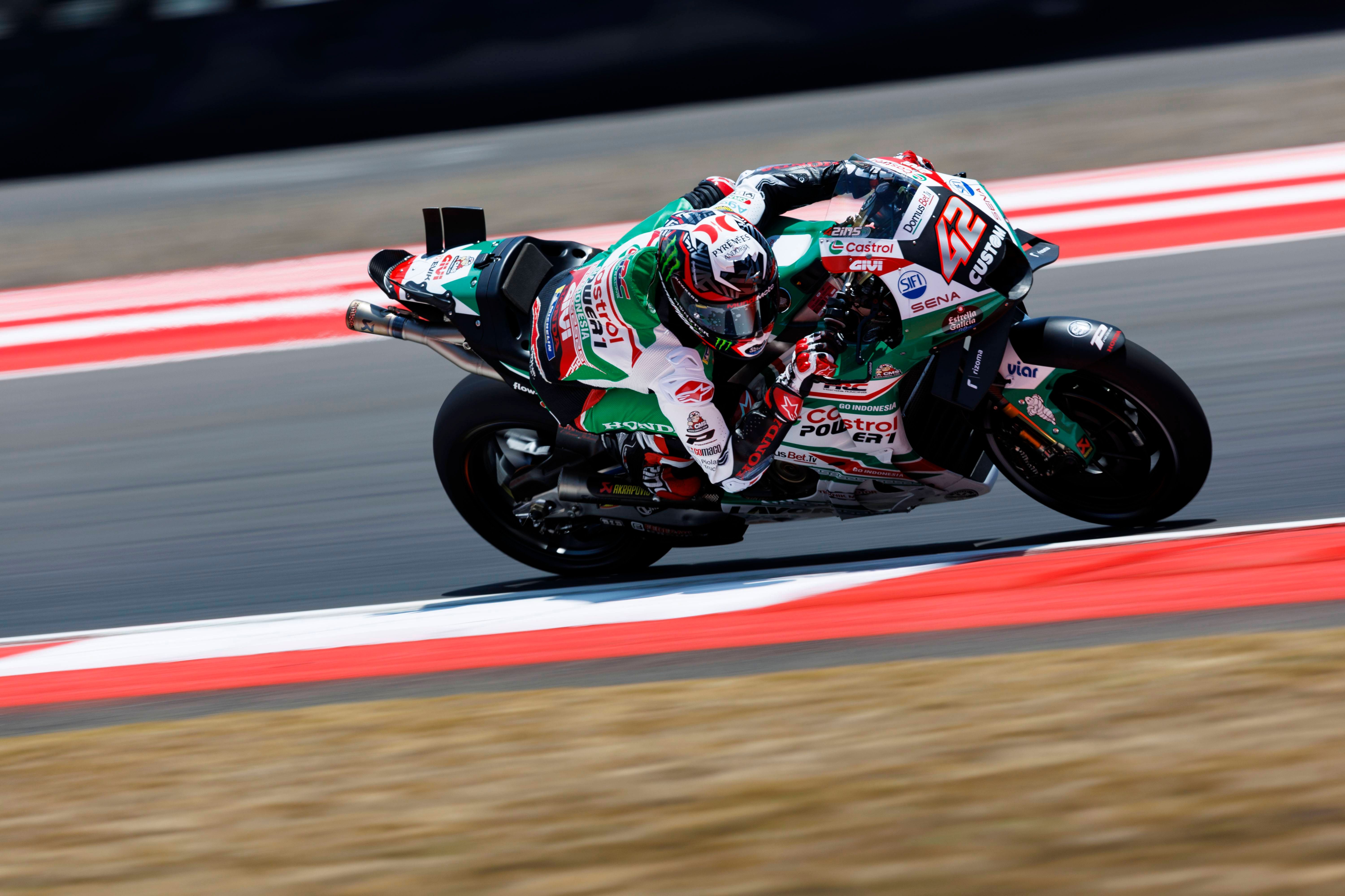  Álex Rins, en el GP de Indonesia