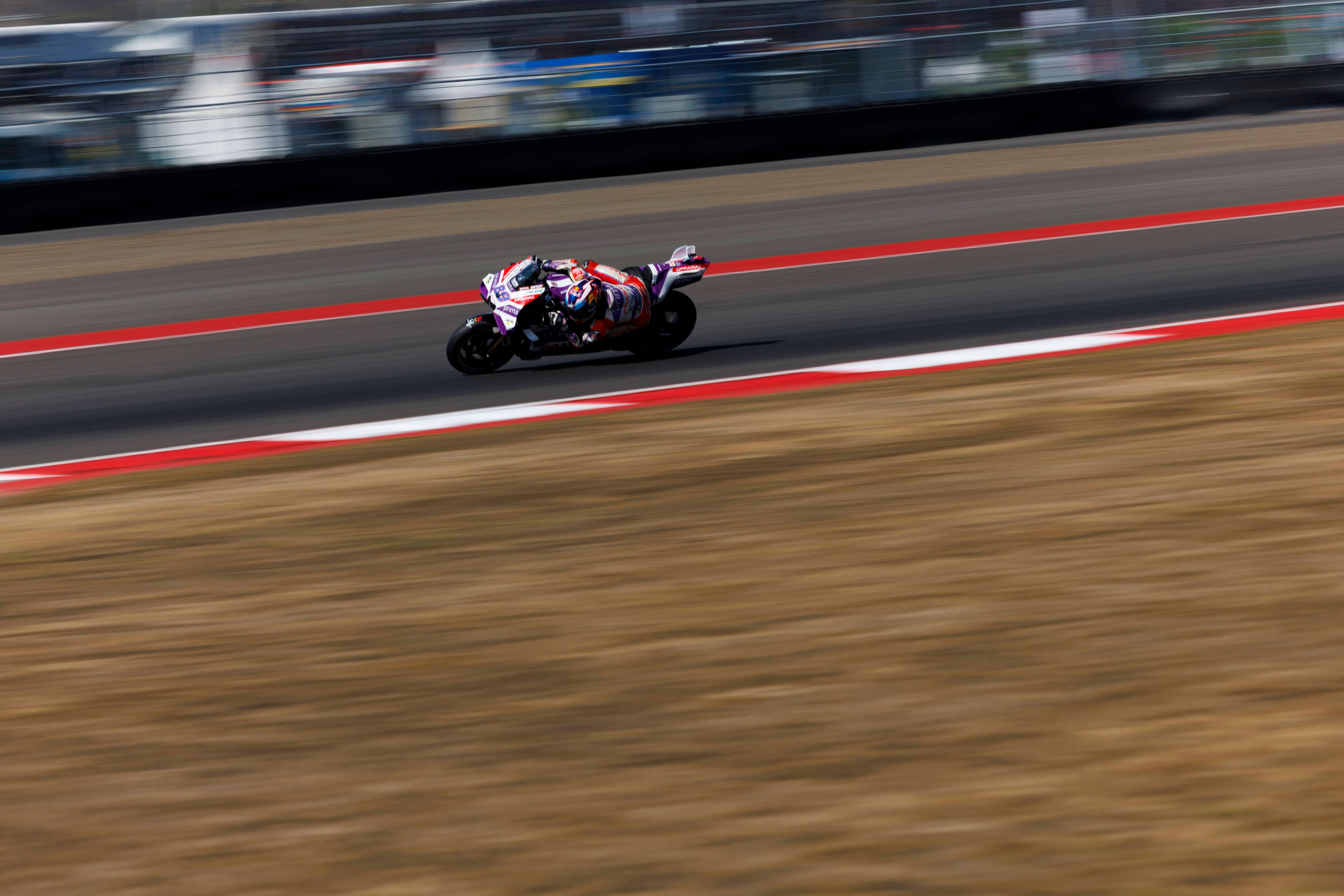  Jorge Martín, durante el GP de Indonesia.