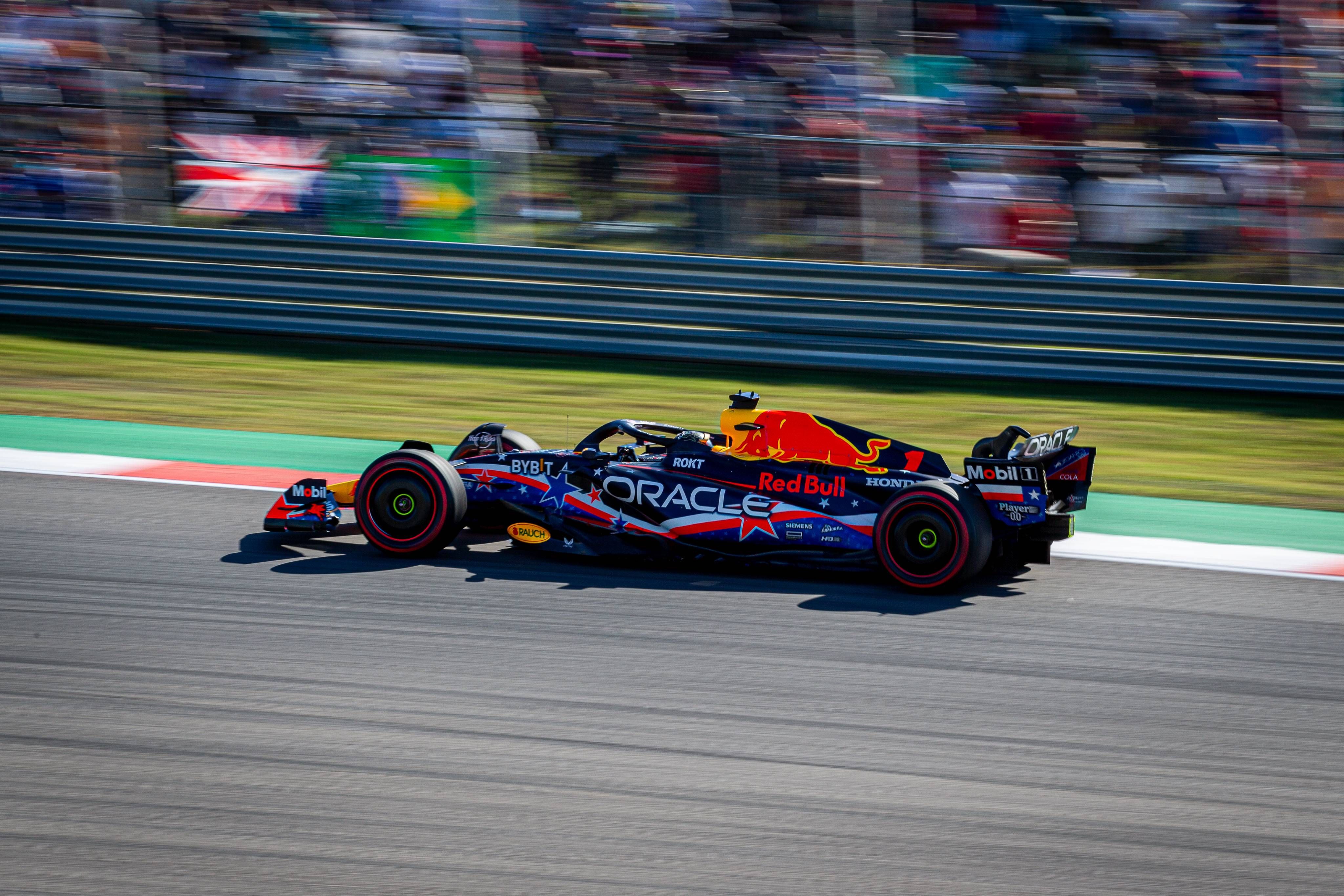  Max Verstappen, en el GP de Las Américas.