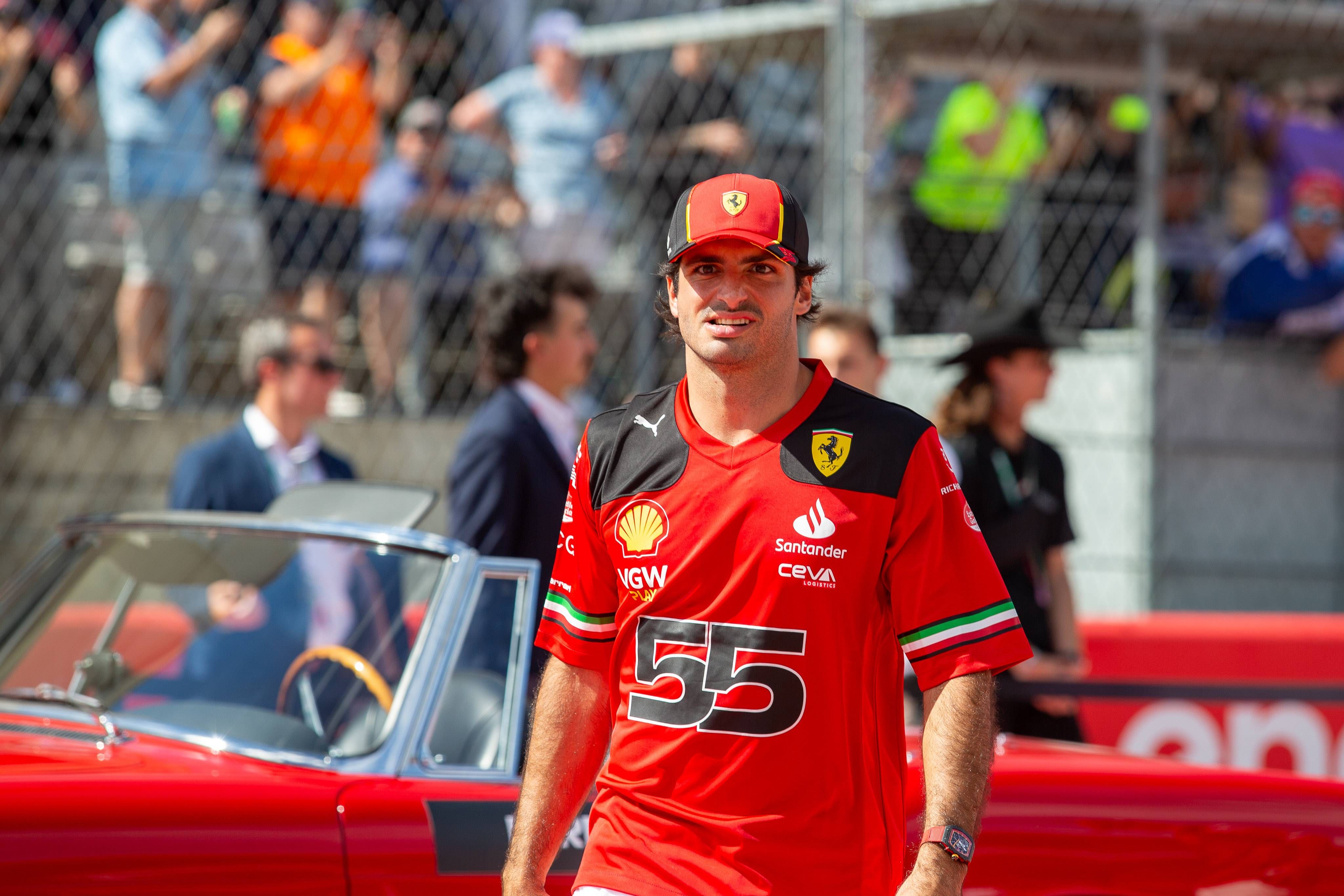  Carlos Sainz, en el GP de Las Américas.