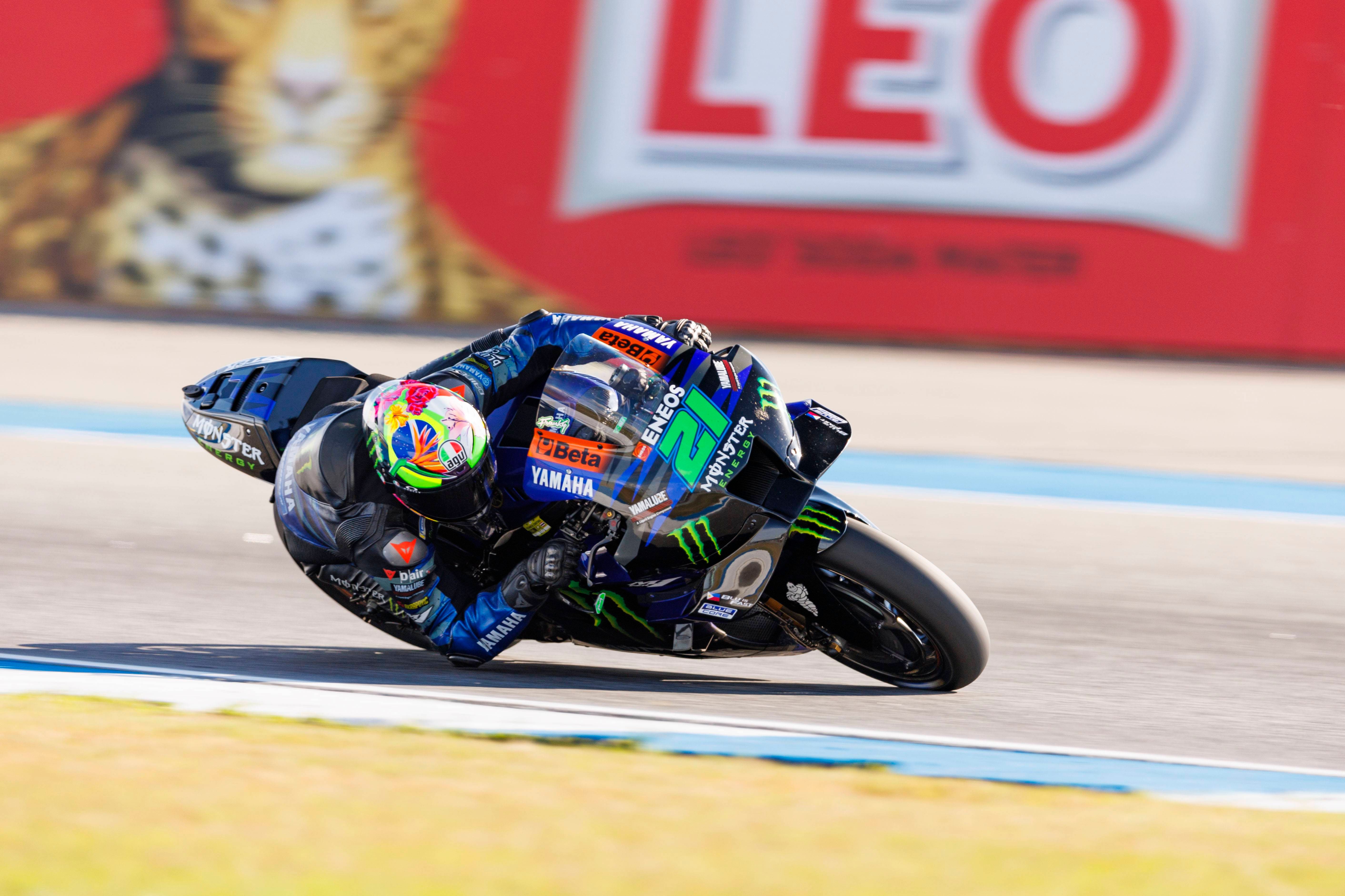  Franco Morbidelli, en el GP de Malasia.