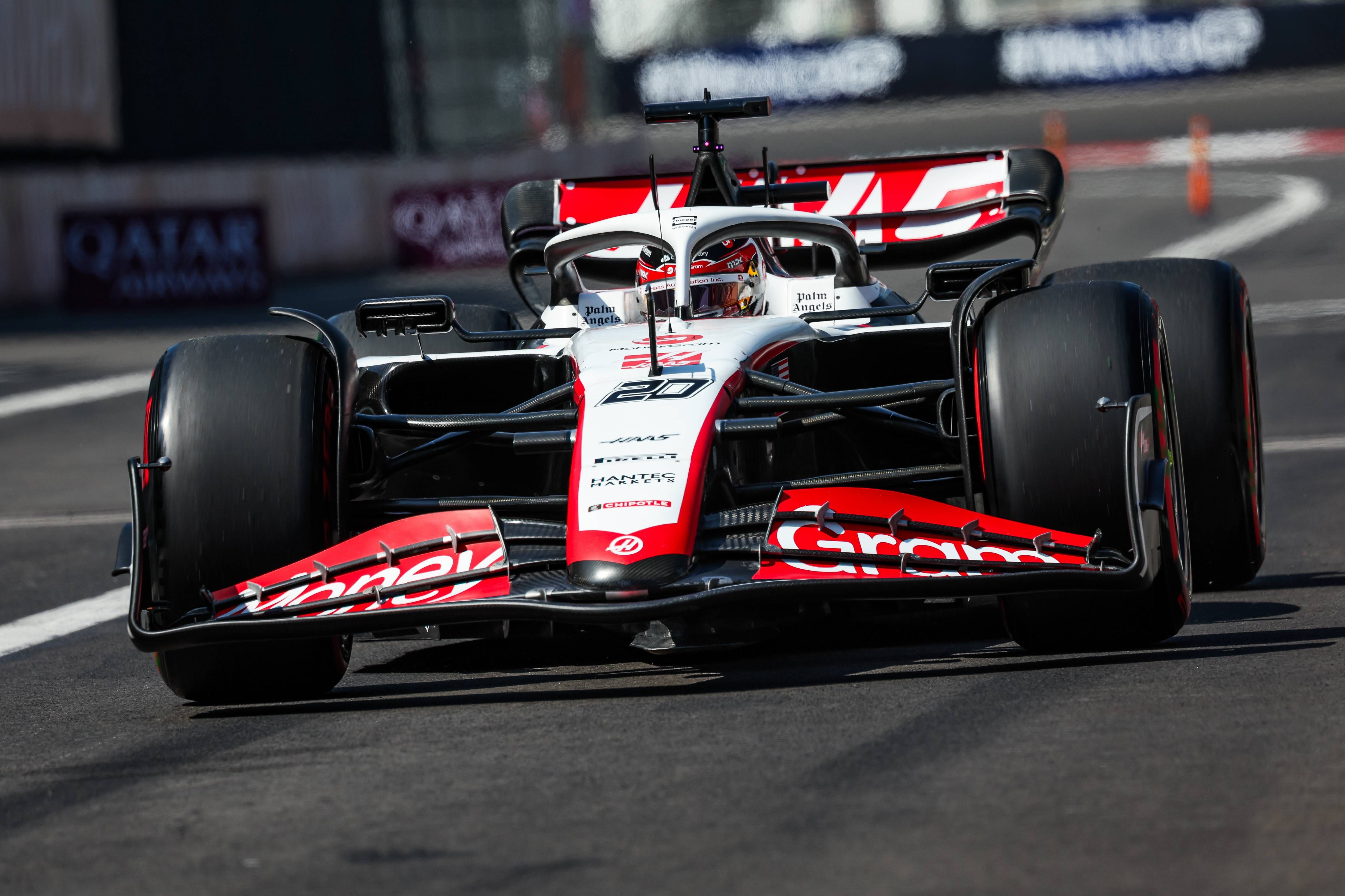  Kevin Magnussen, en el GP de México.