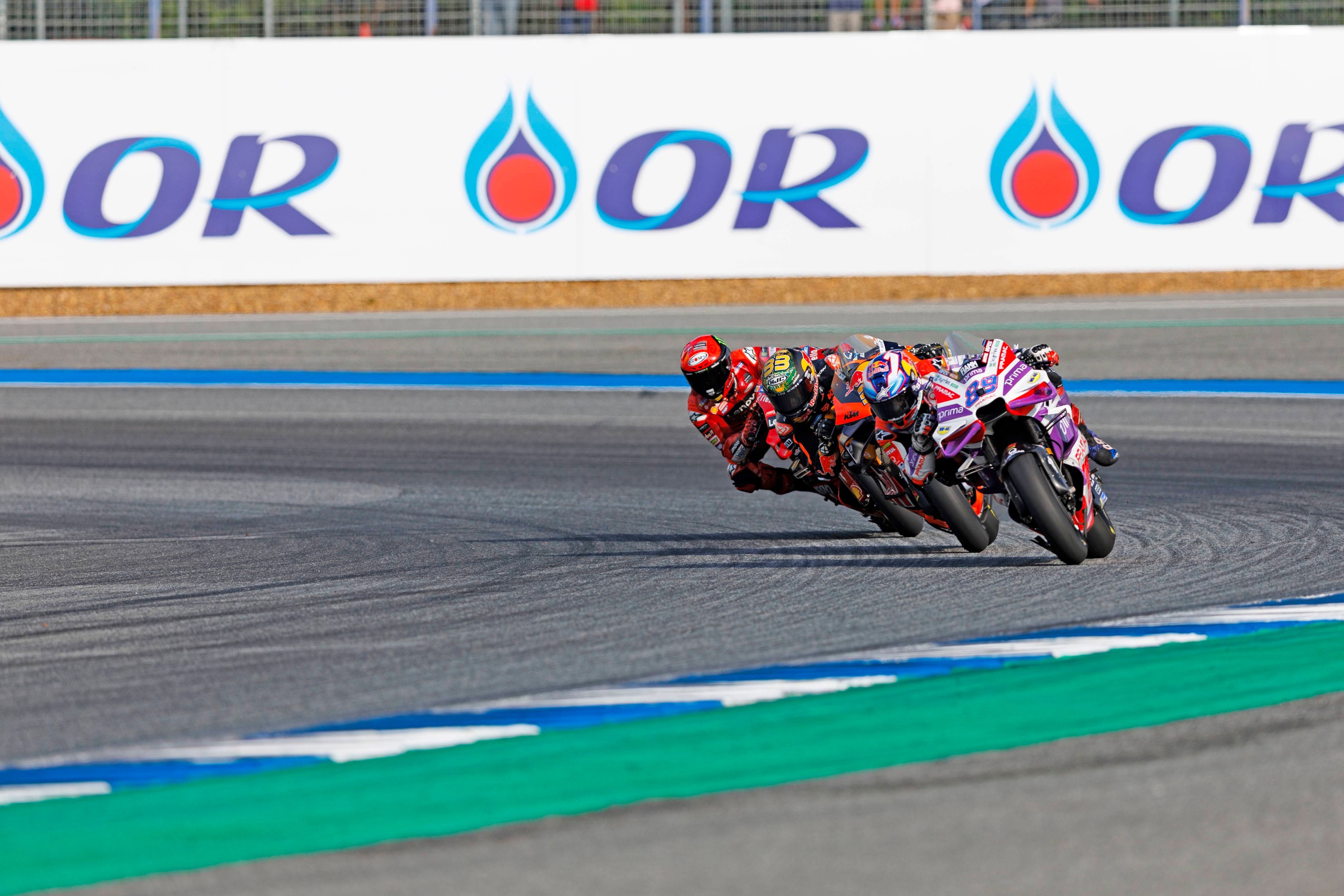  Jorge Martín, en el GP de Tailandia.