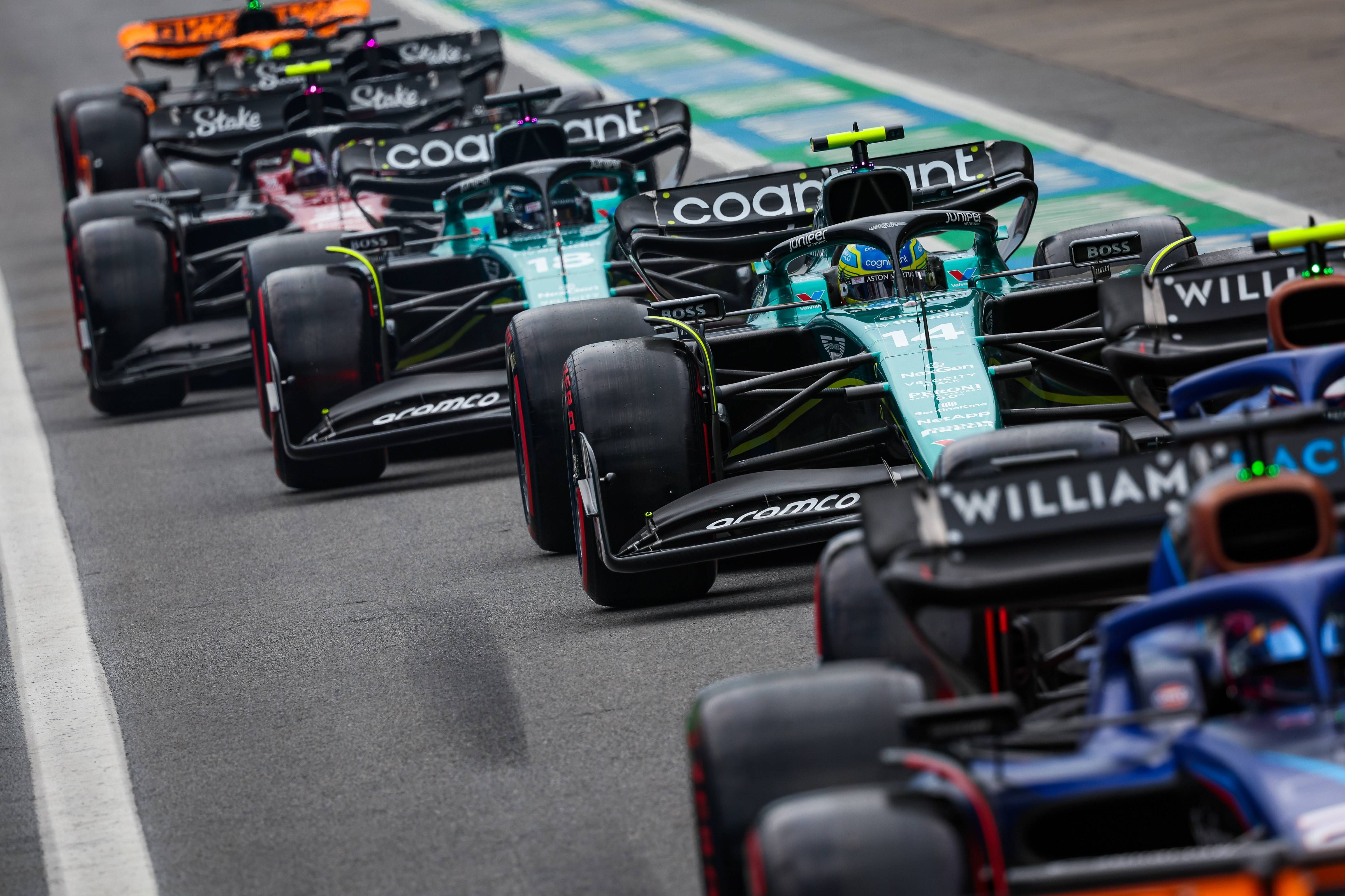 Fernando Alonso, en el GP de Sao Paulo.