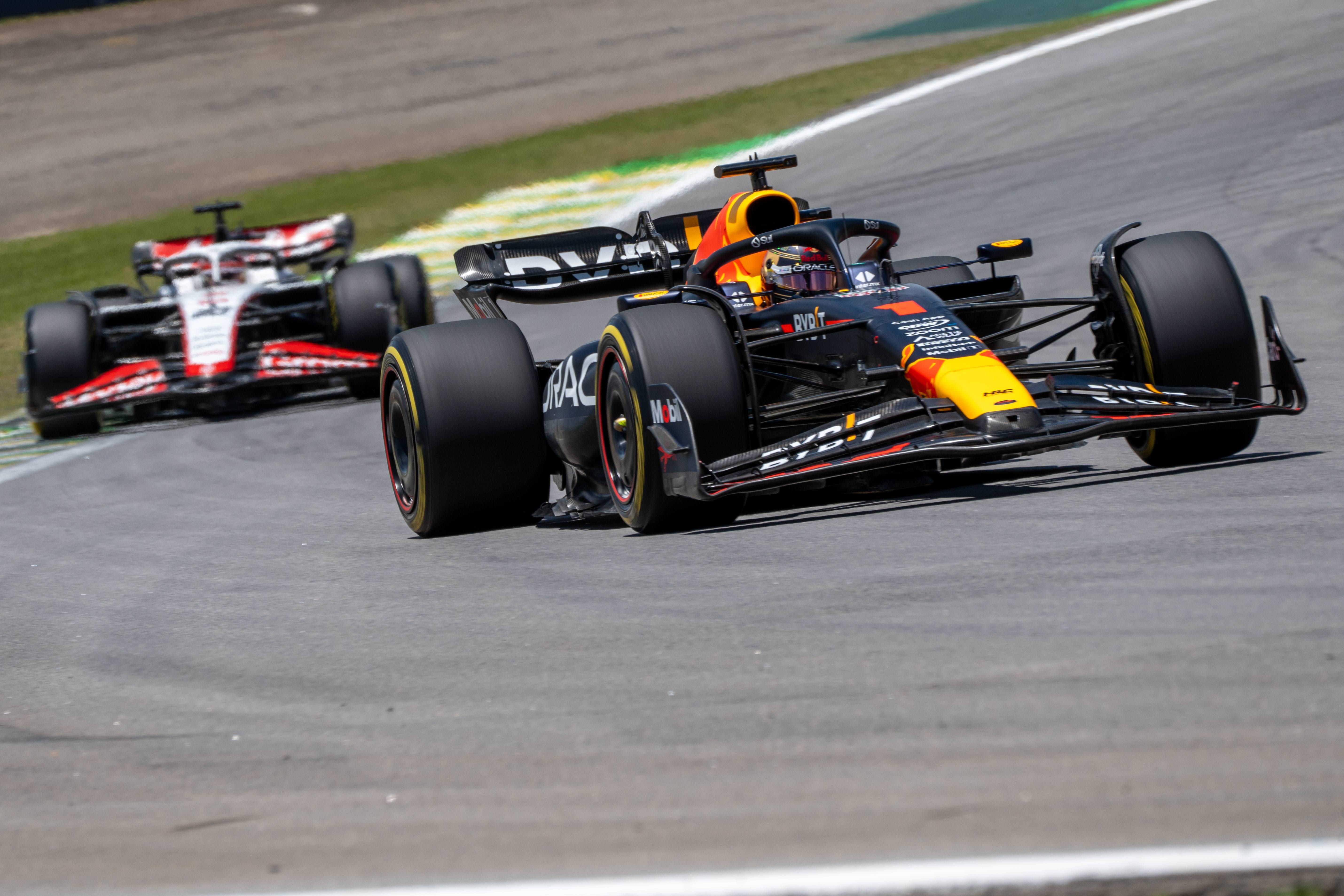  Max Verstappen, en el GP de Sao Paulo.