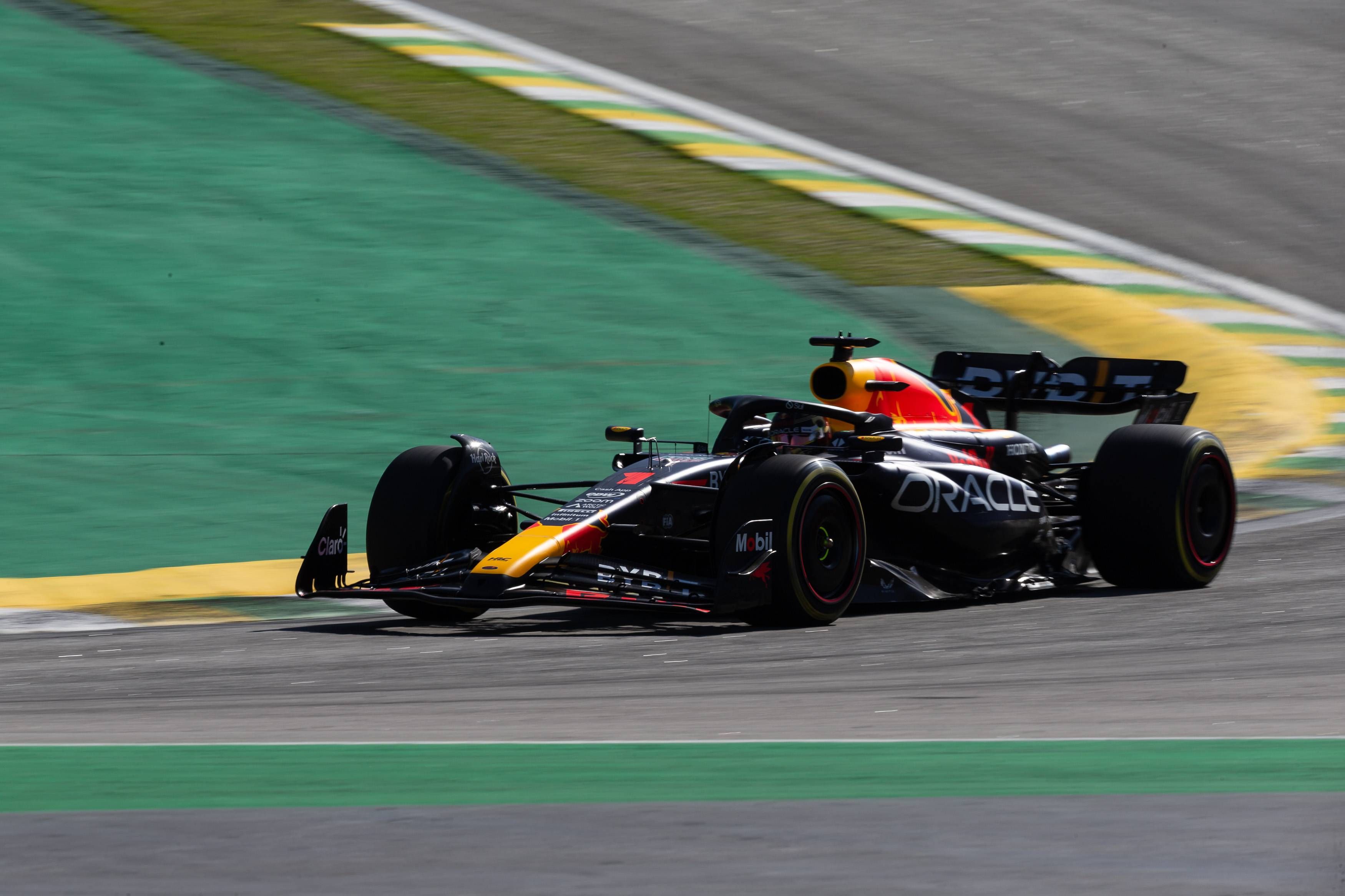 Max Verstappen, durante el GP de Sao Paulo.