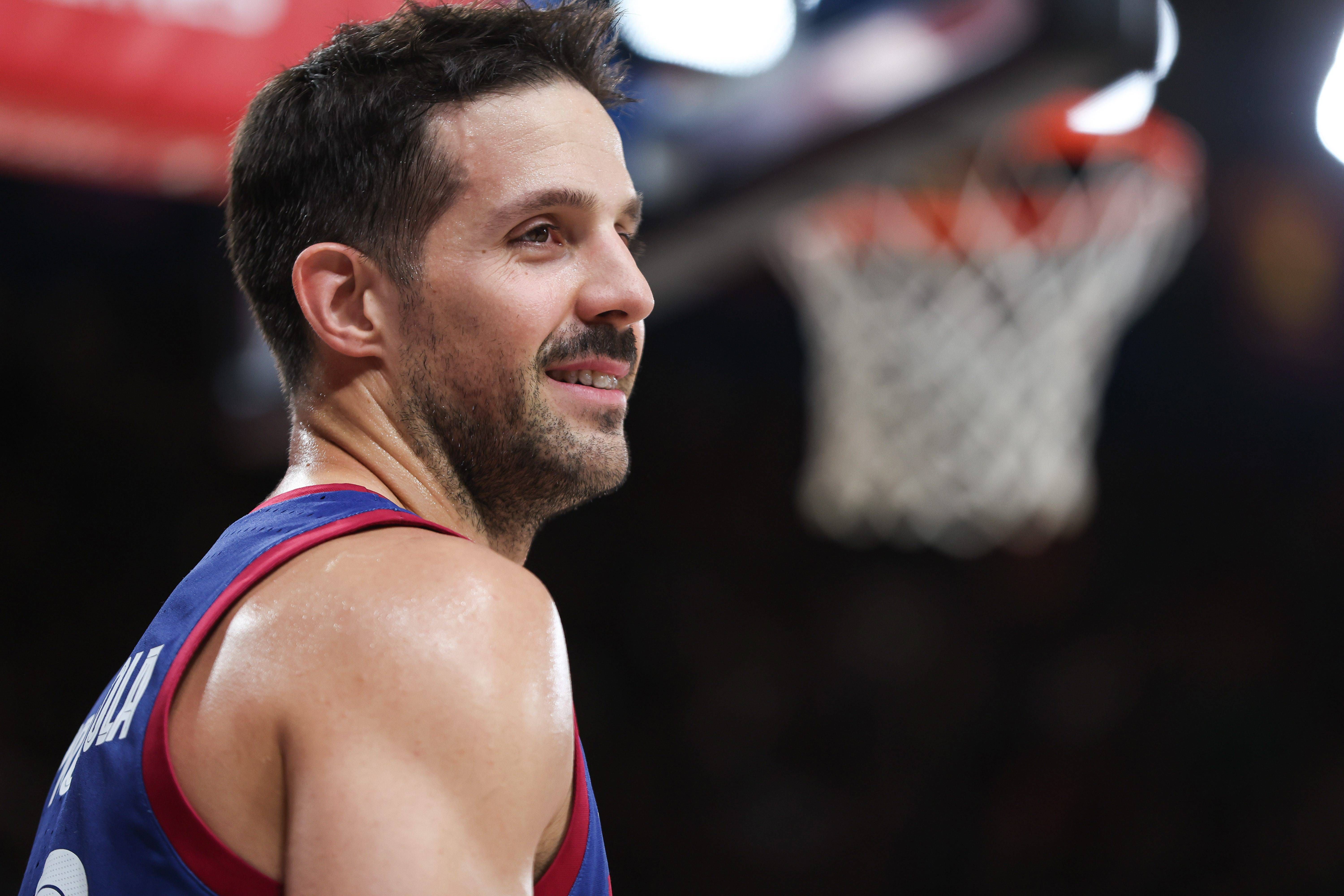 Laprovittola, en un partido con Barça Basket.