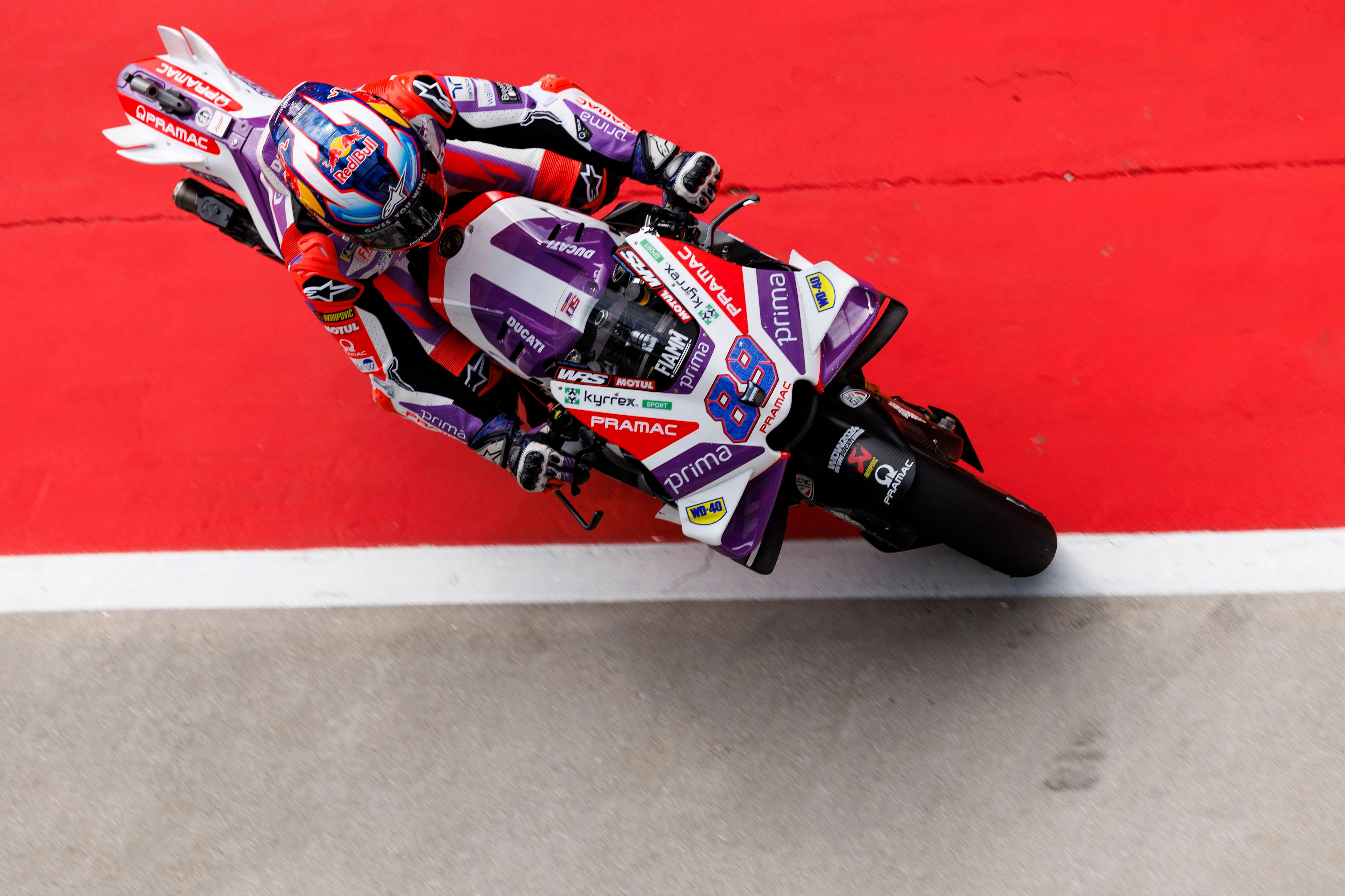  Jorge Martín, en el GP de Malasia.