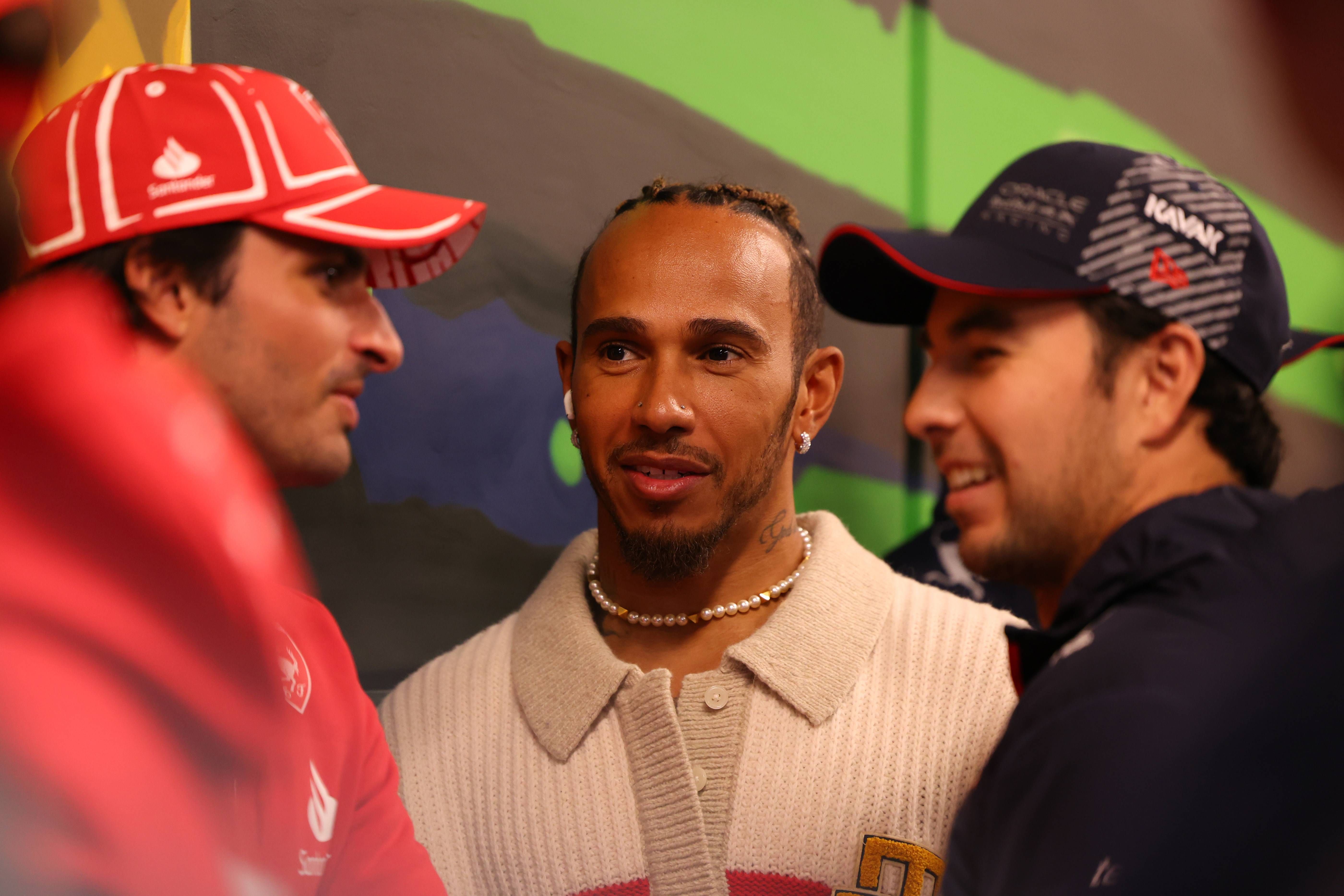  Lewis Hamilton, en el GP de Las Vegas.