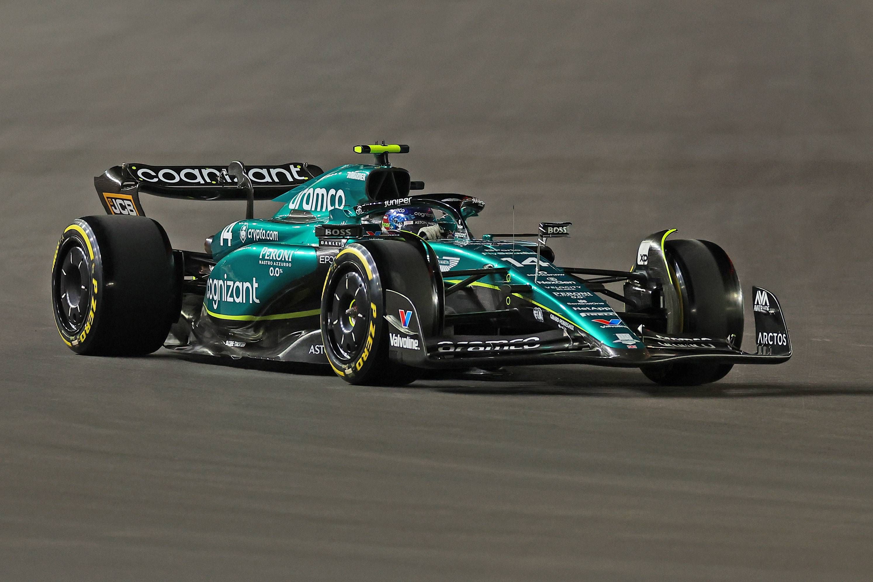  Fernando Alonso, en el GP de Las Vegas.